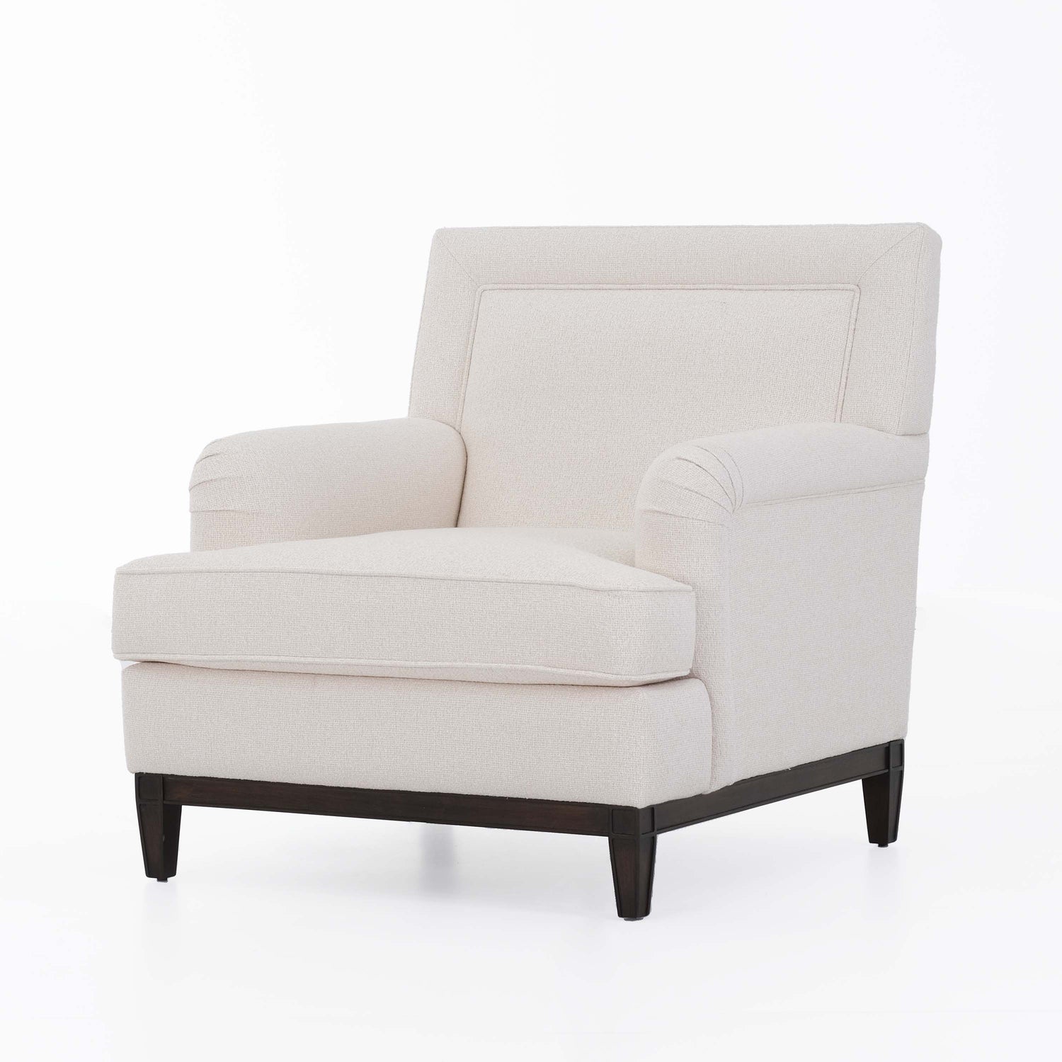 Amelia Navy Arm Chair (90Cm)