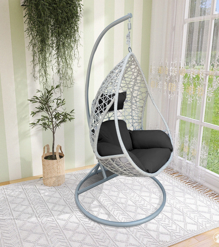 Hanging chair with cushion
