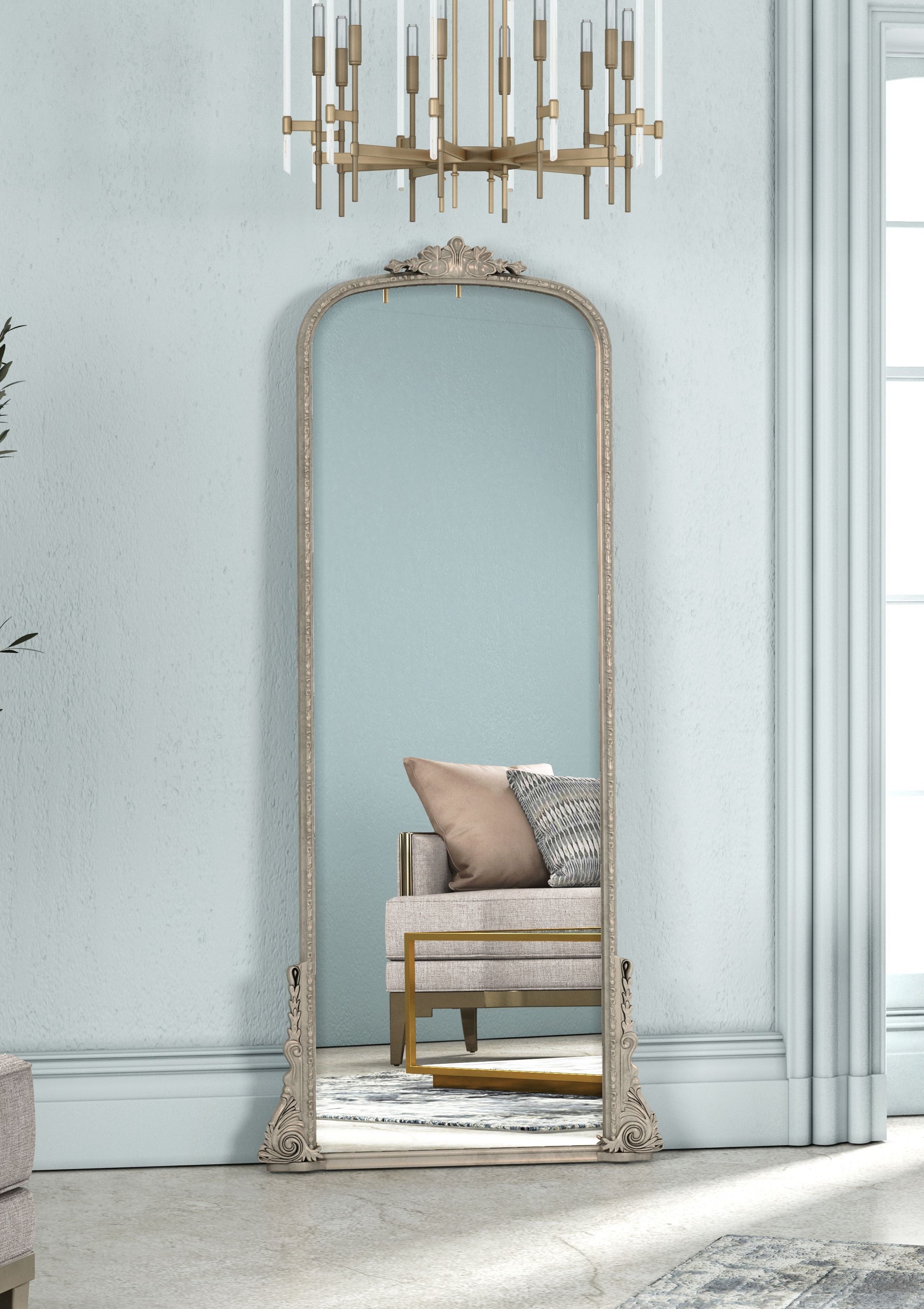 Erised 56" Verdegris Mirror