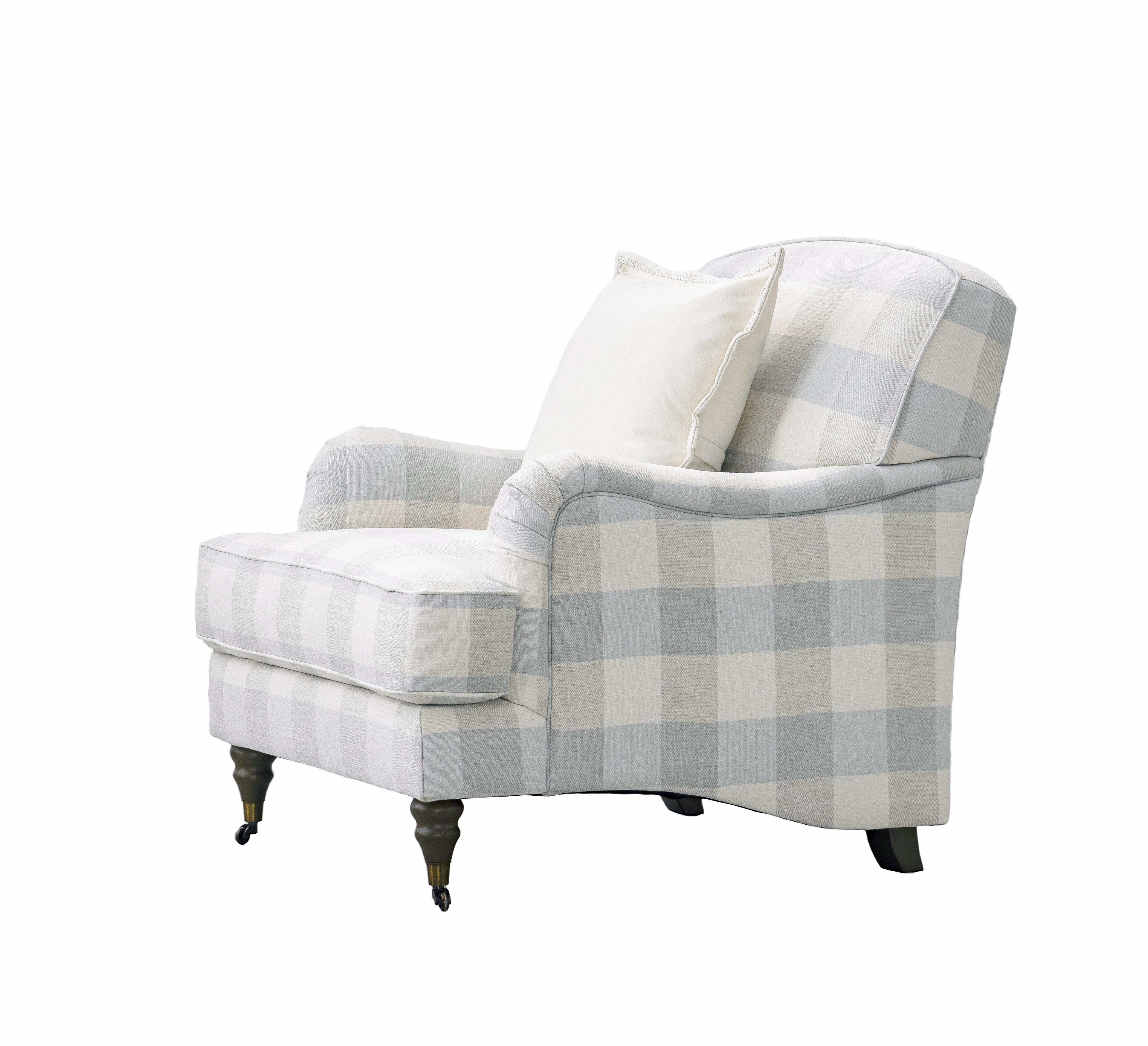 Cottage Calm by Nouf Alaboudi Cream Chair