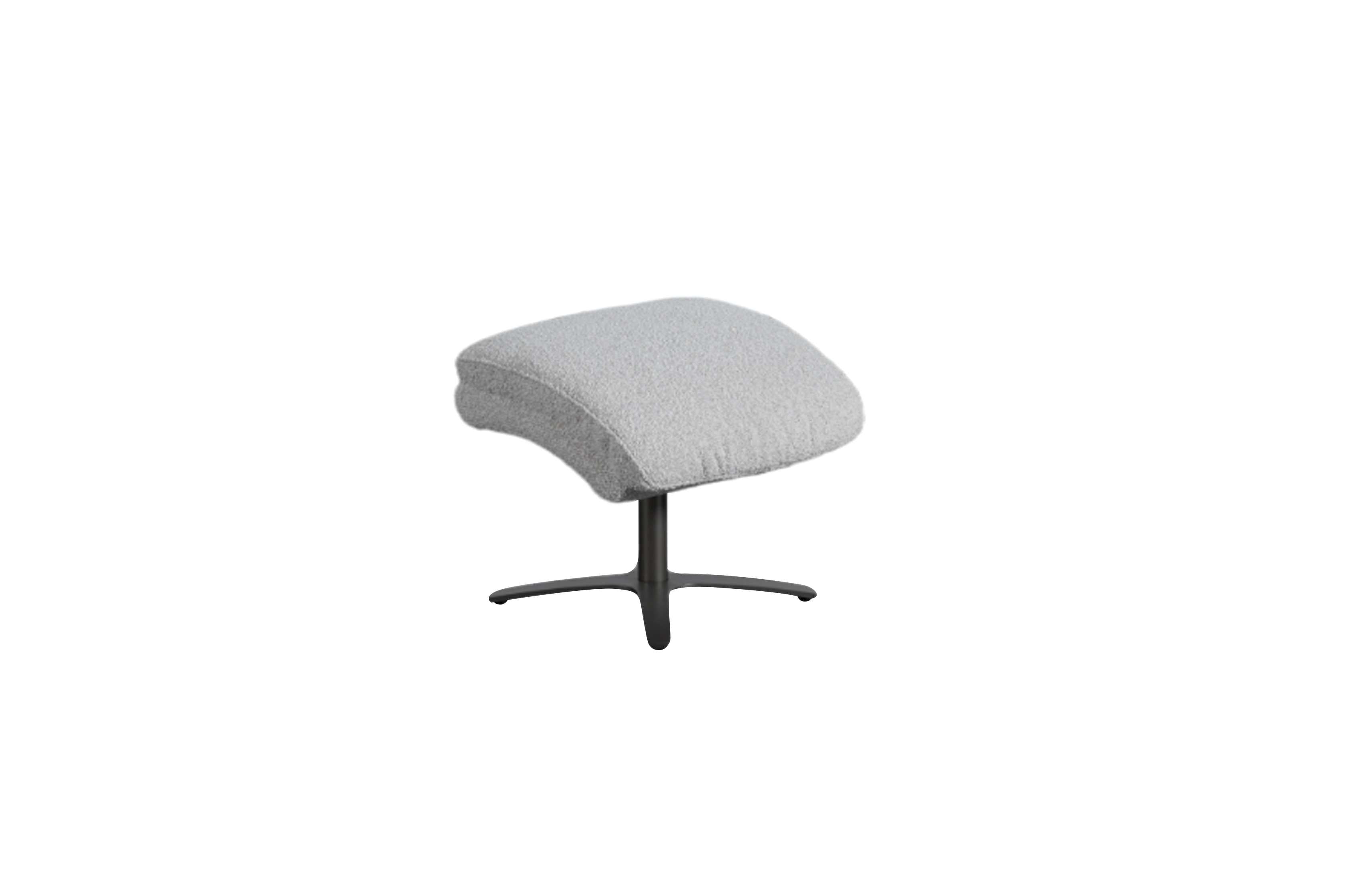 Roots Comfort Grey Power Recliner w/Ottoman