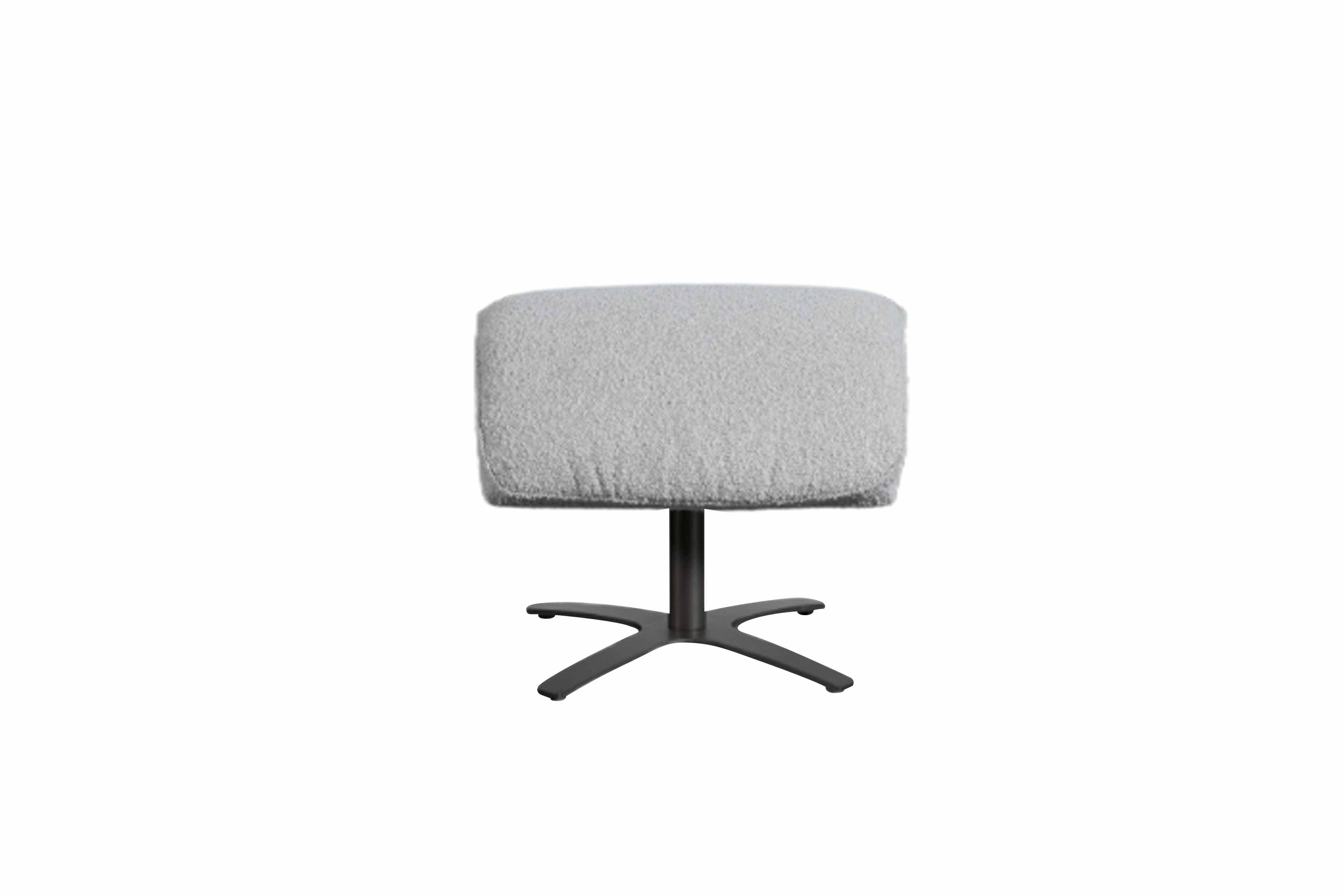 Roots Comfort Grey Power Recliner w/Ottoman