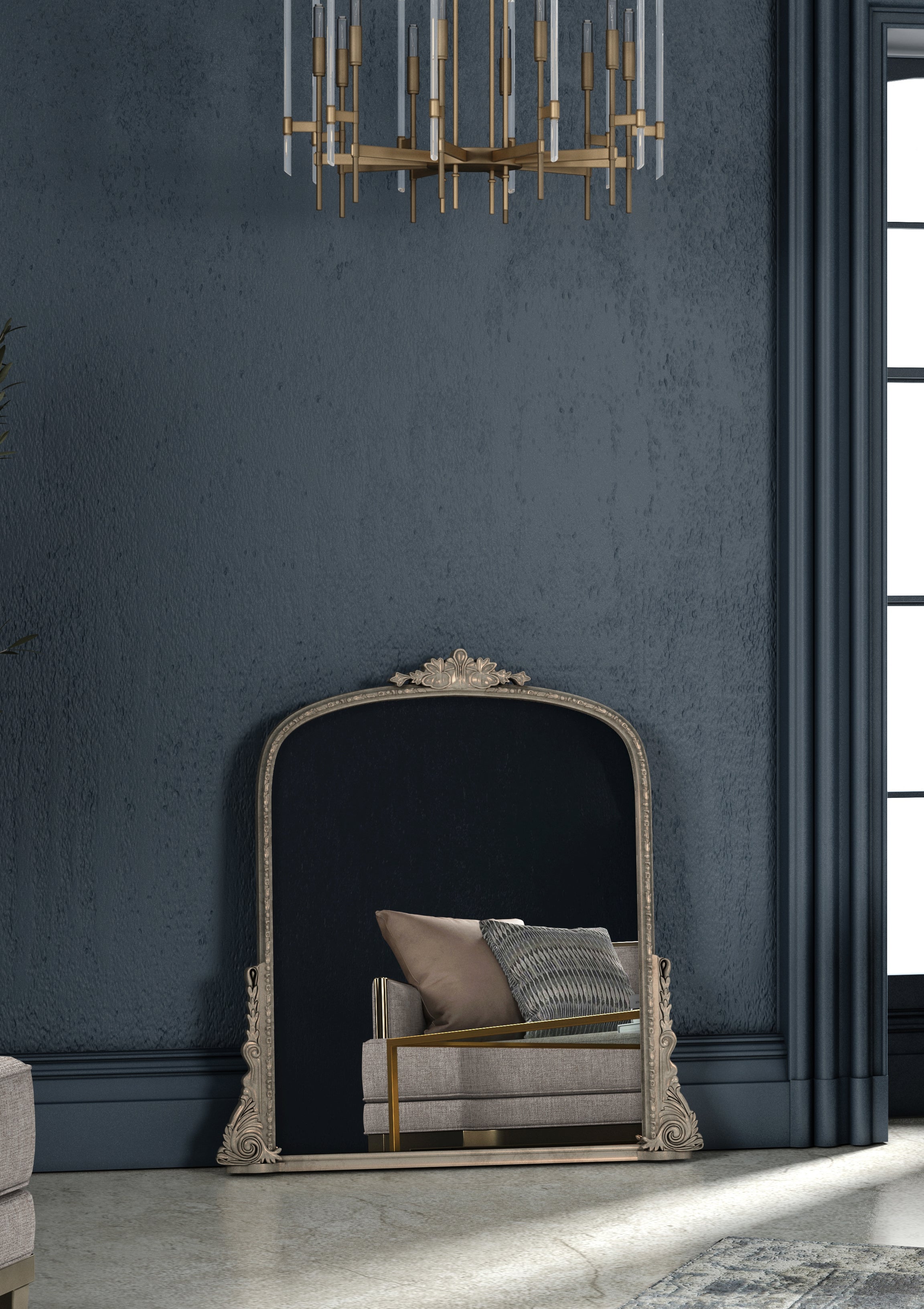 Erised 56" Verdegris Mirror