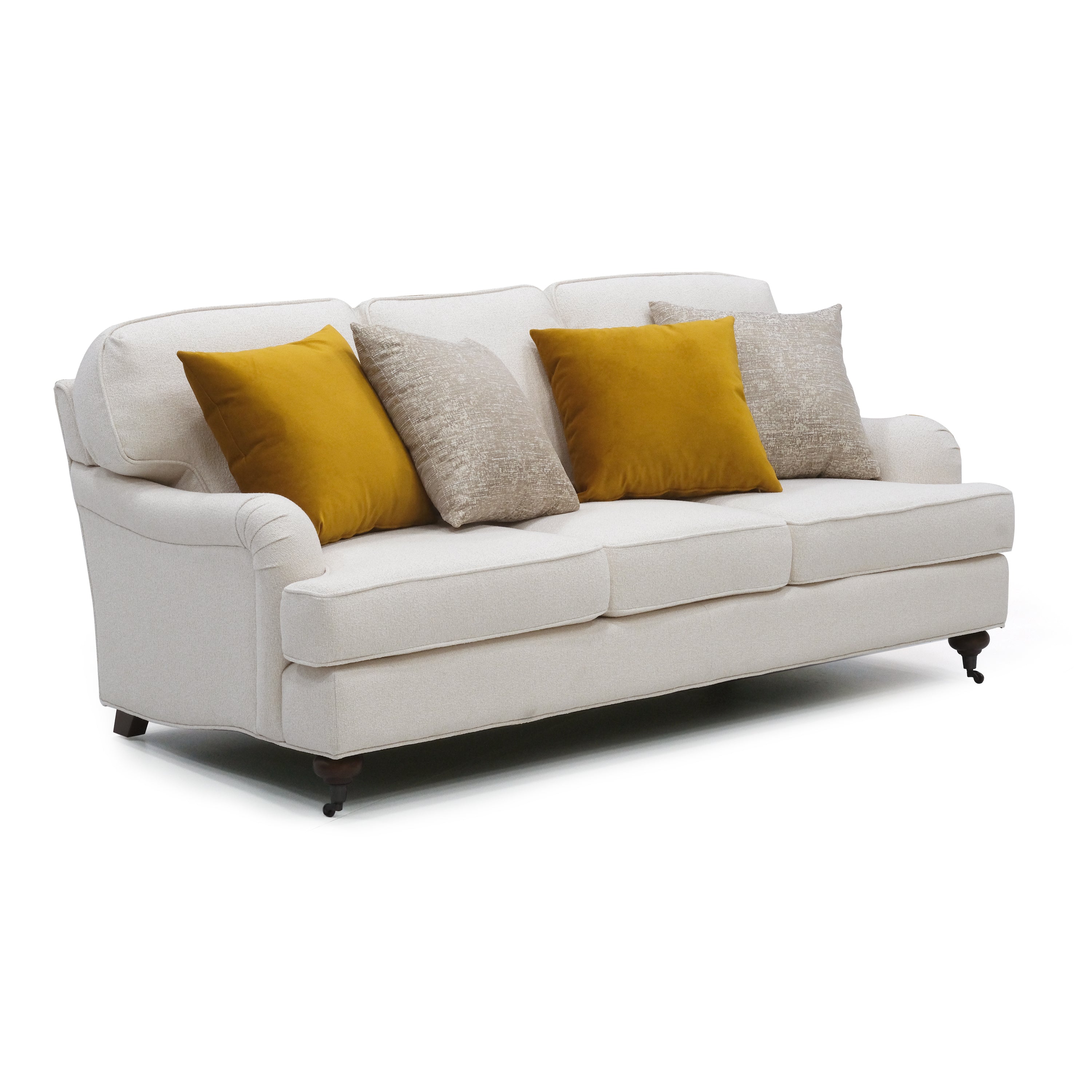 Classy Beige Sofa (197Cm)