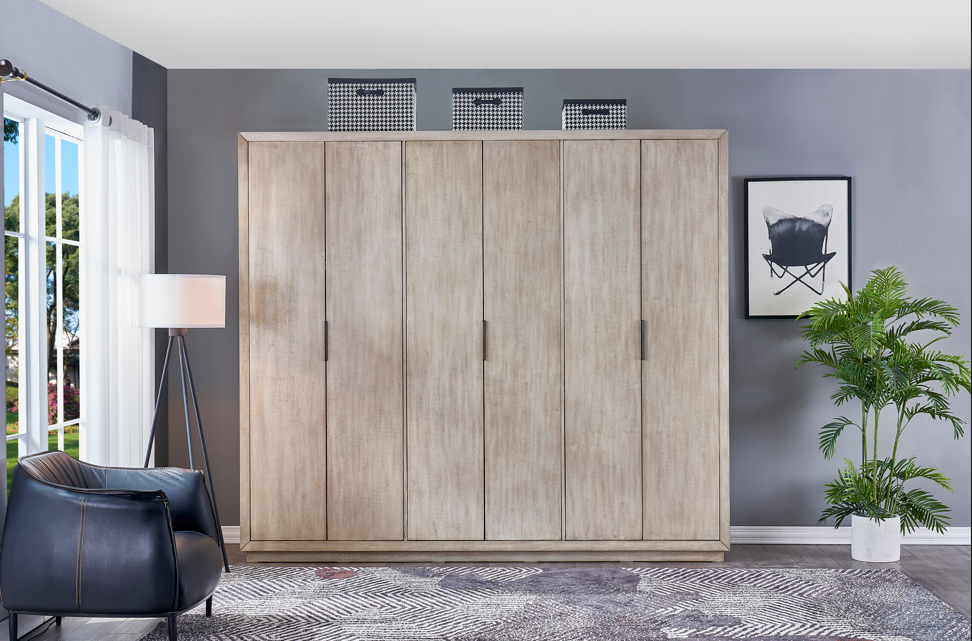 B756 6 Door wardrobe