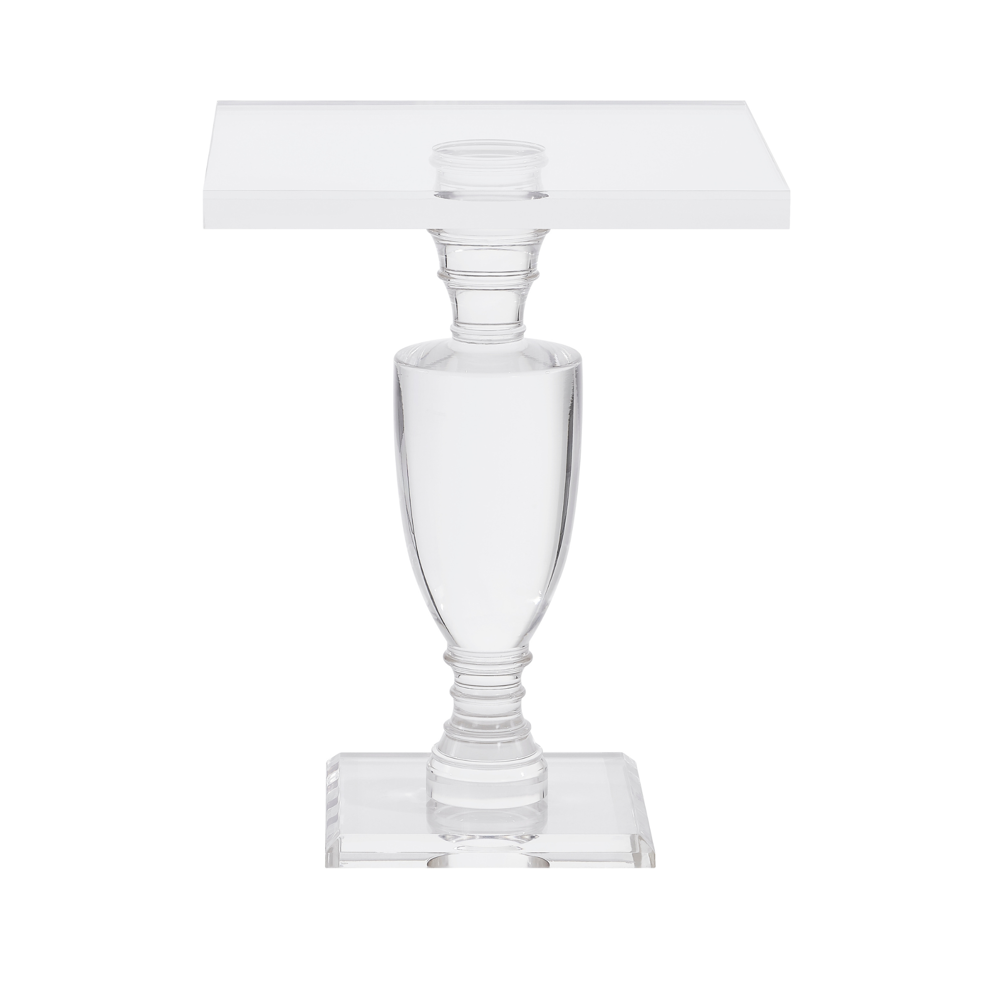 Acrylic side table