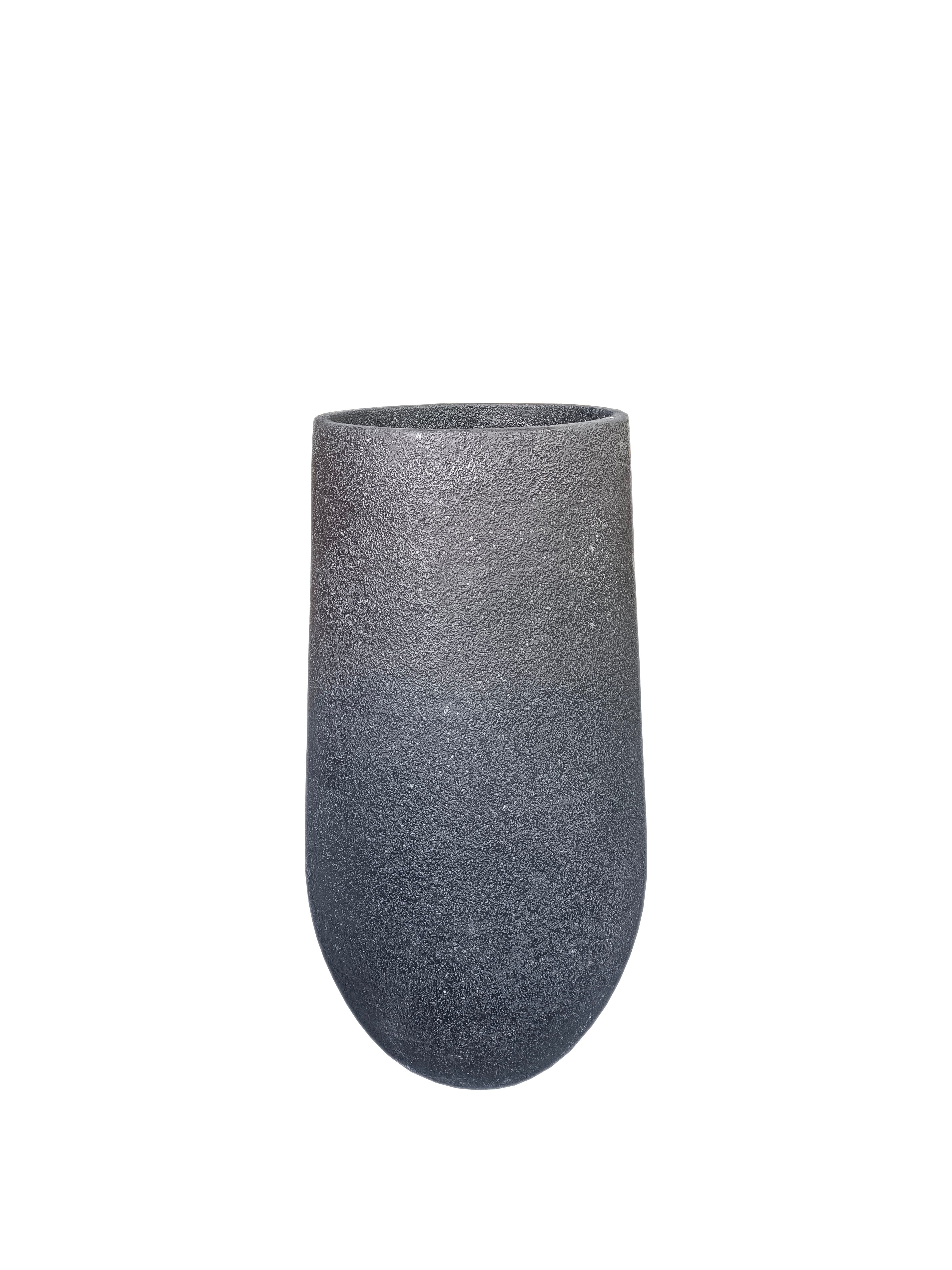 Black Foam Indoor/Outdoor Plant Pot By Roots53W*53D*100H.