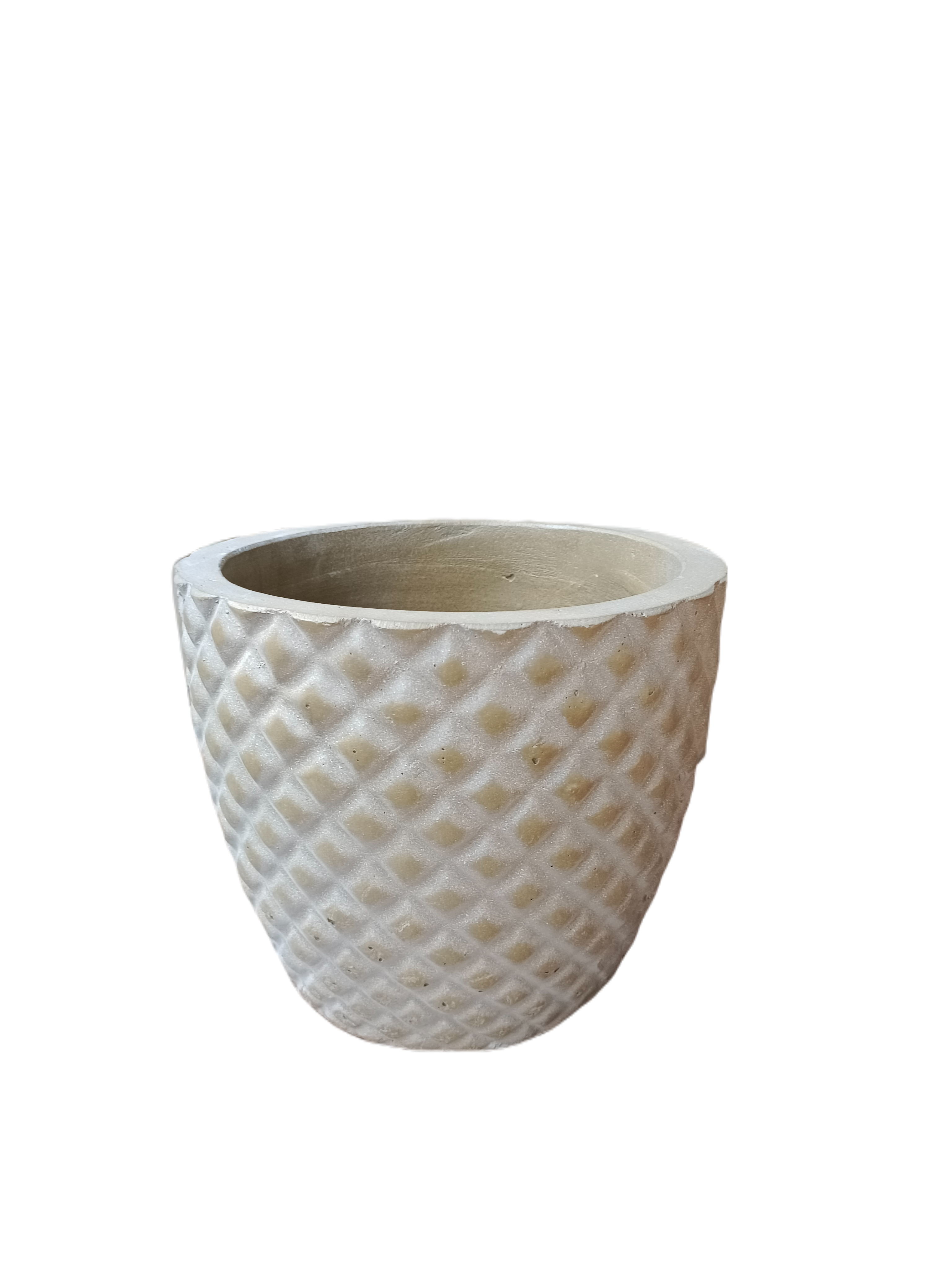 Beige Wash Indoor/Outdoor Plant Pot By Roots30W*30D*26H.