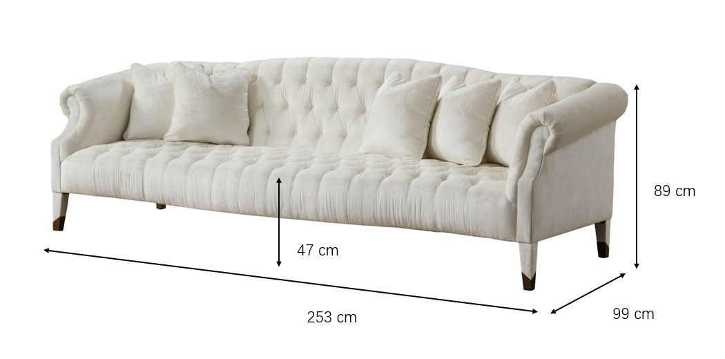 Valina 4 Seater Sofa