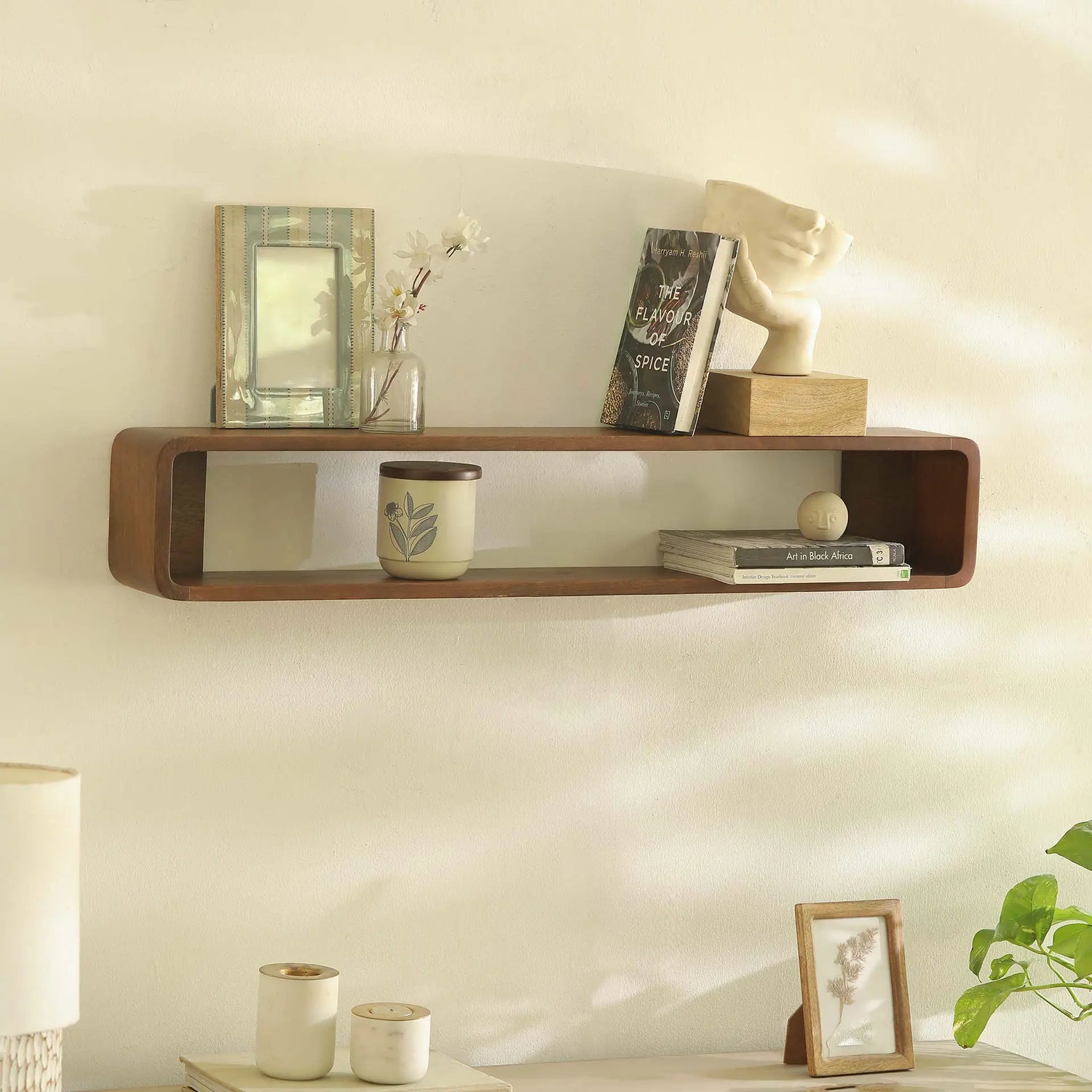 Boxy Wooden Shelf - Large