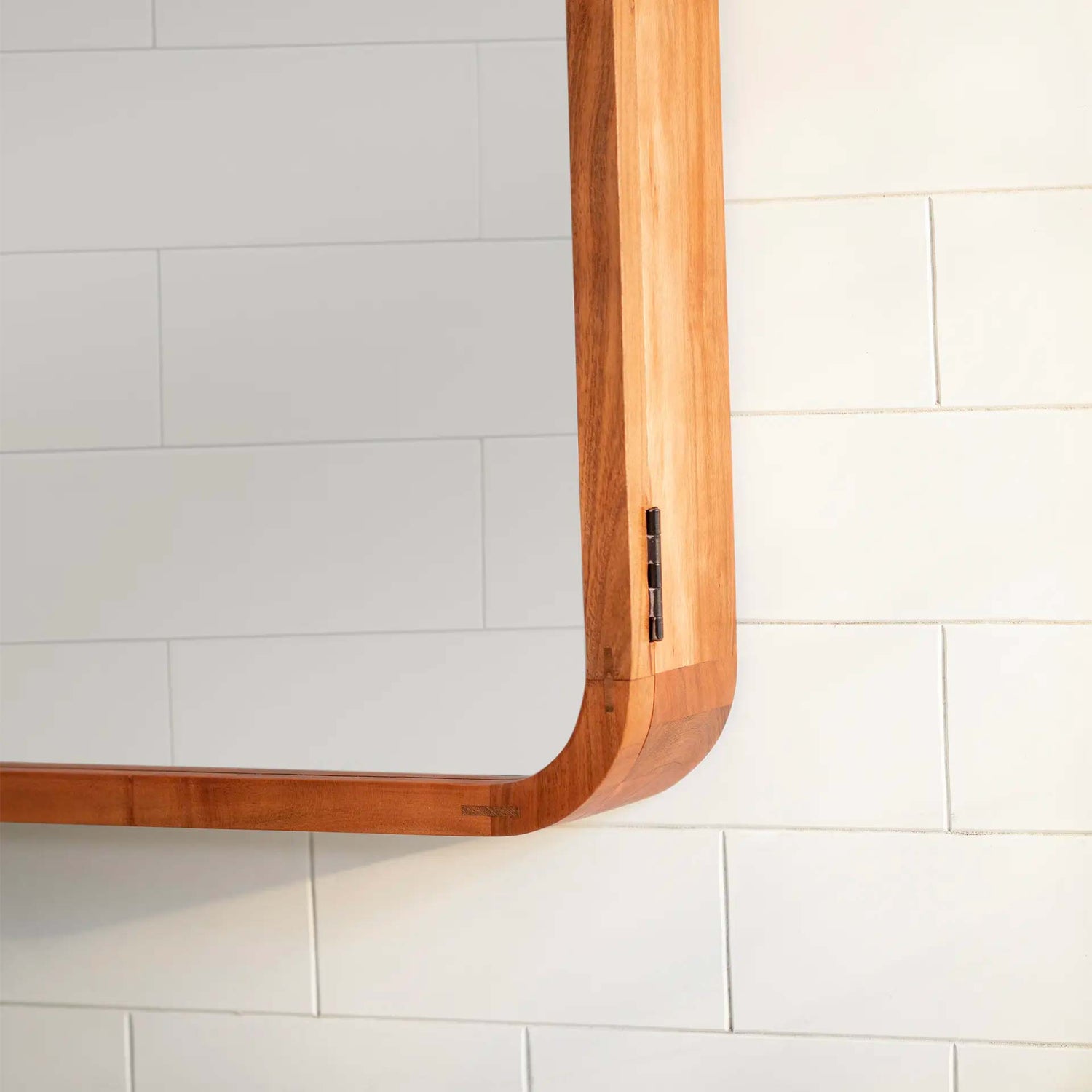 Wall Cabinet with Mirror - Square