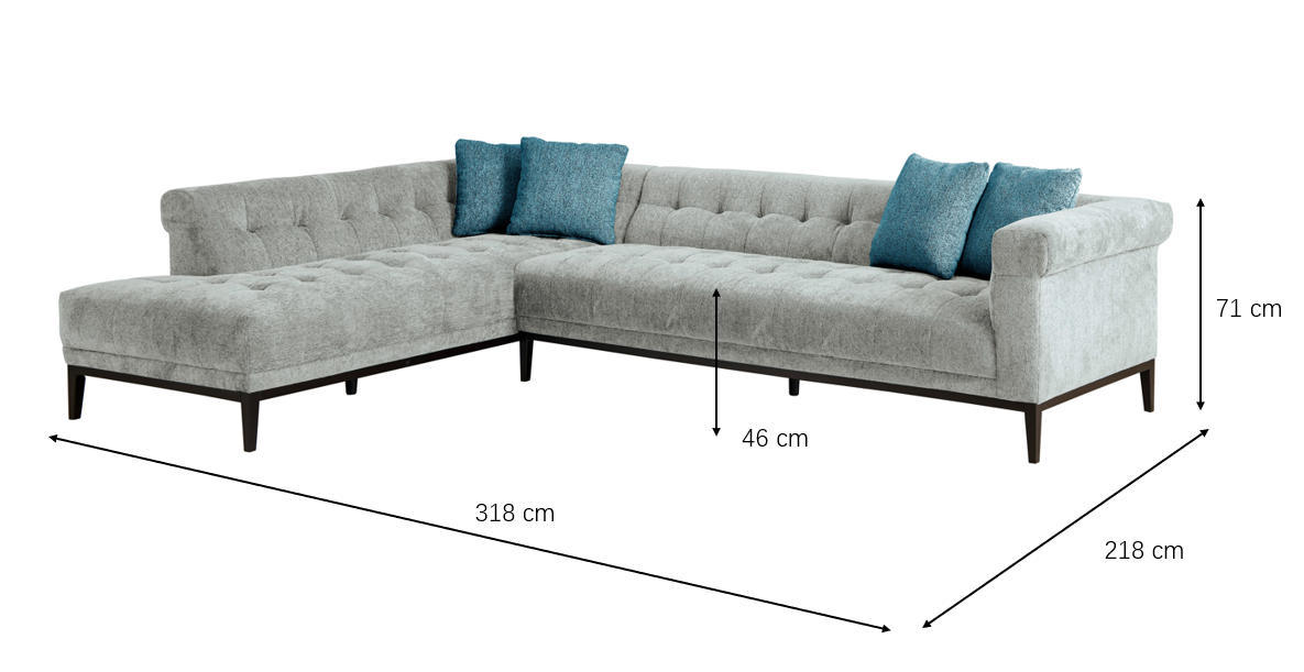 Agate Chaise Sectional