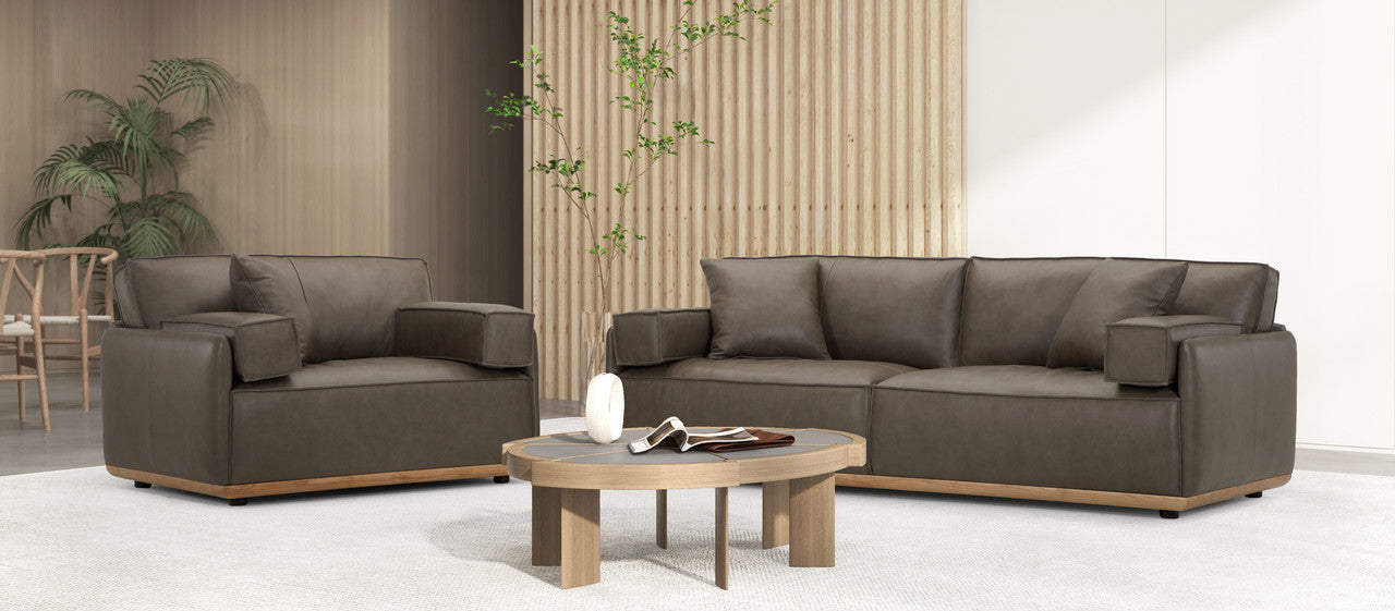 Luxe Wood Brown Set