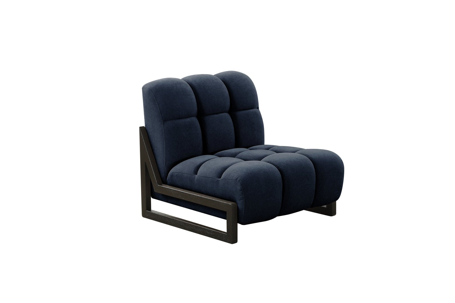 Admiral Navy Accent chair - Wooden frame
