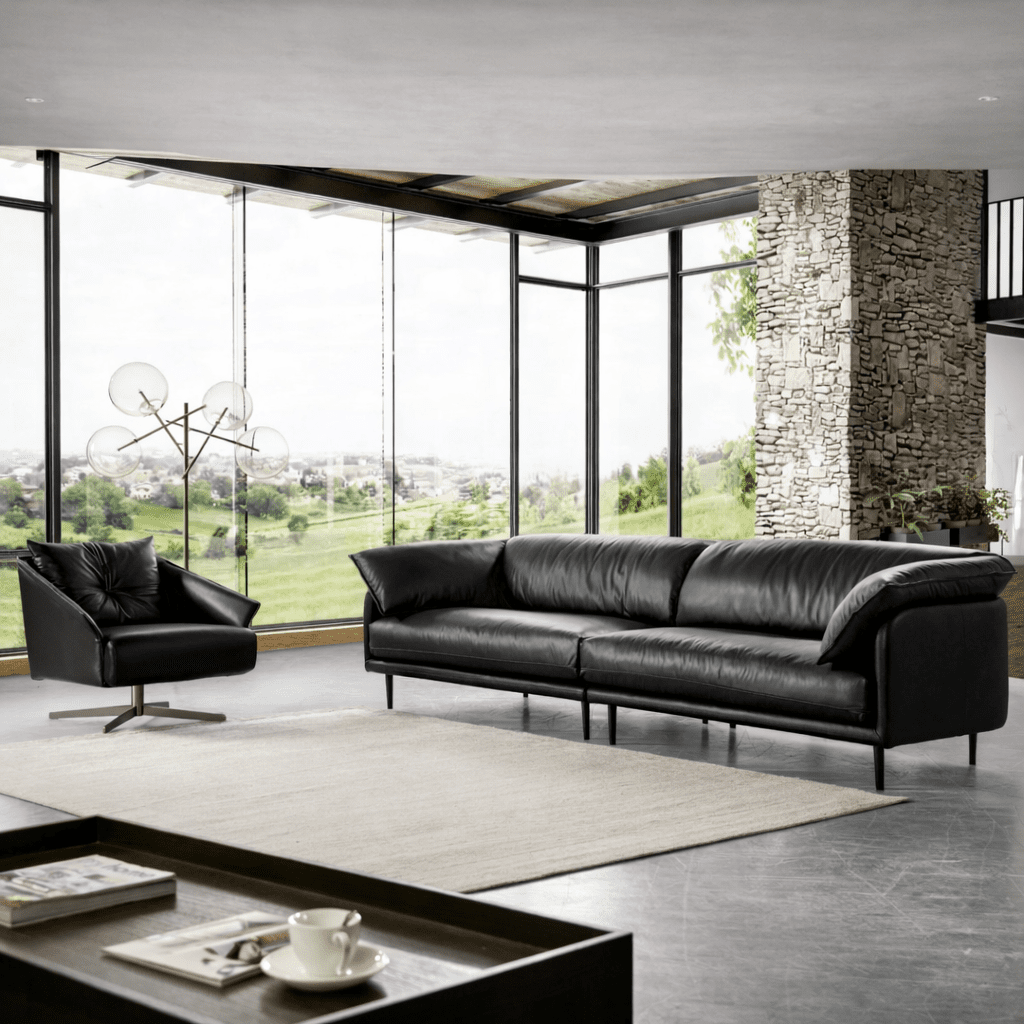 Nubo Black Sofa