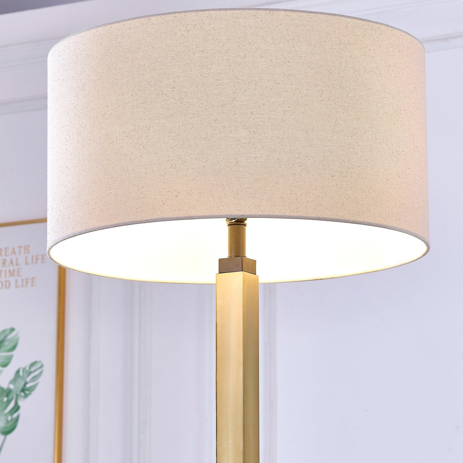 Ahmed Gold Floor Lamp