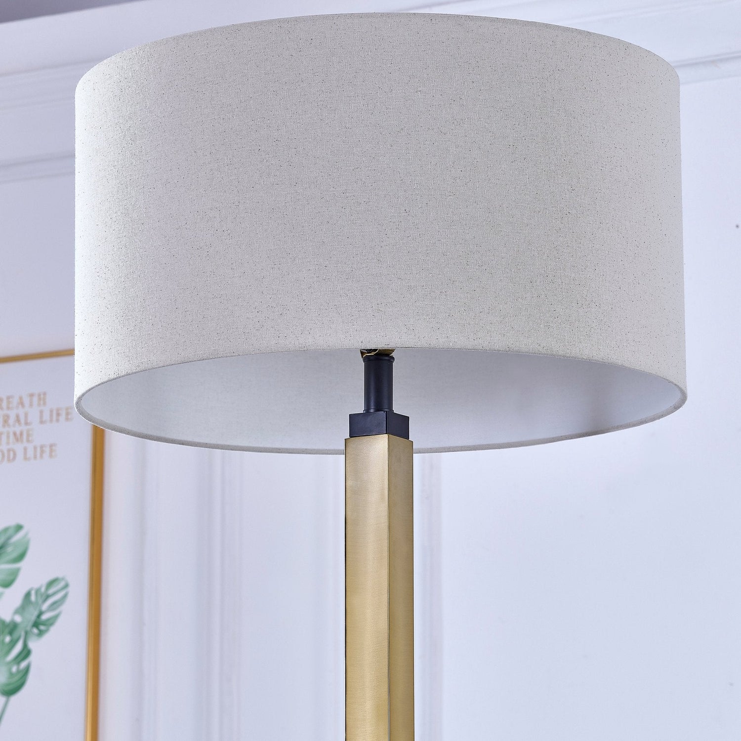 Ahmed Gold Floor Lamp