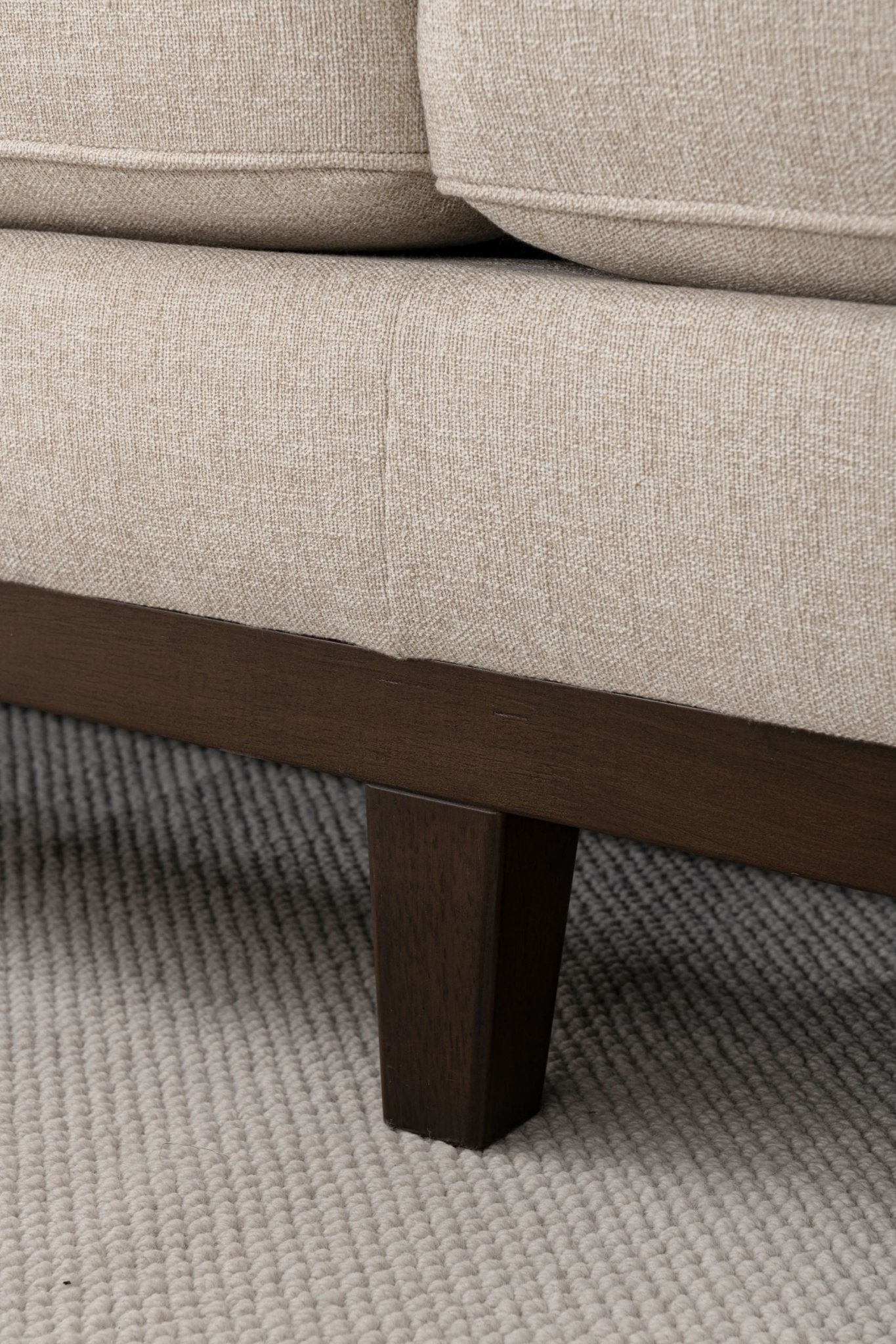 Ajda Beige 5 Seater Sofa