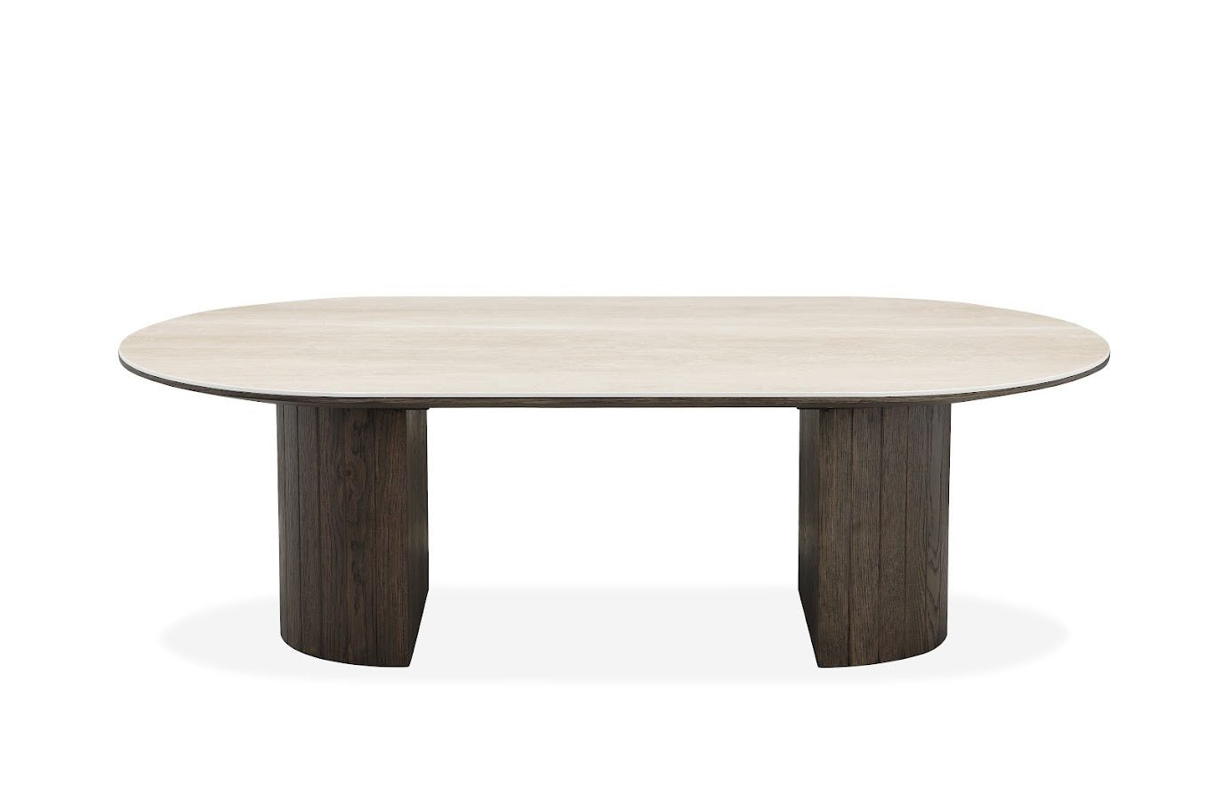 Alabaster Travertine Coffee Table