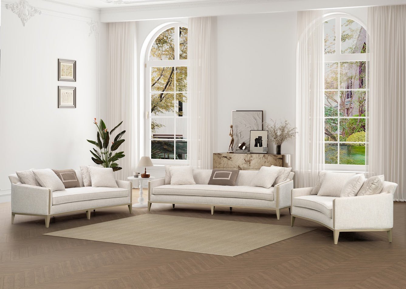 AlReem Mocha XL Sofa