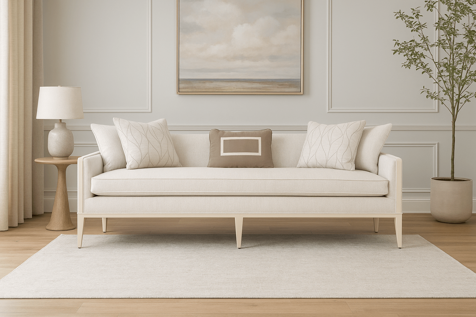 AlReem Mocha XL Sofa