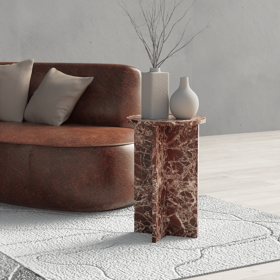 Amalfi MARBLE SIDE TABLE