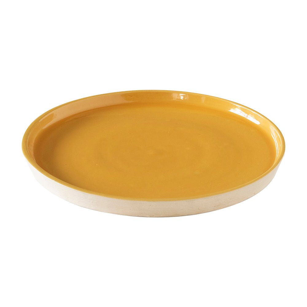 Amber Love Ceramic Dinner Plate