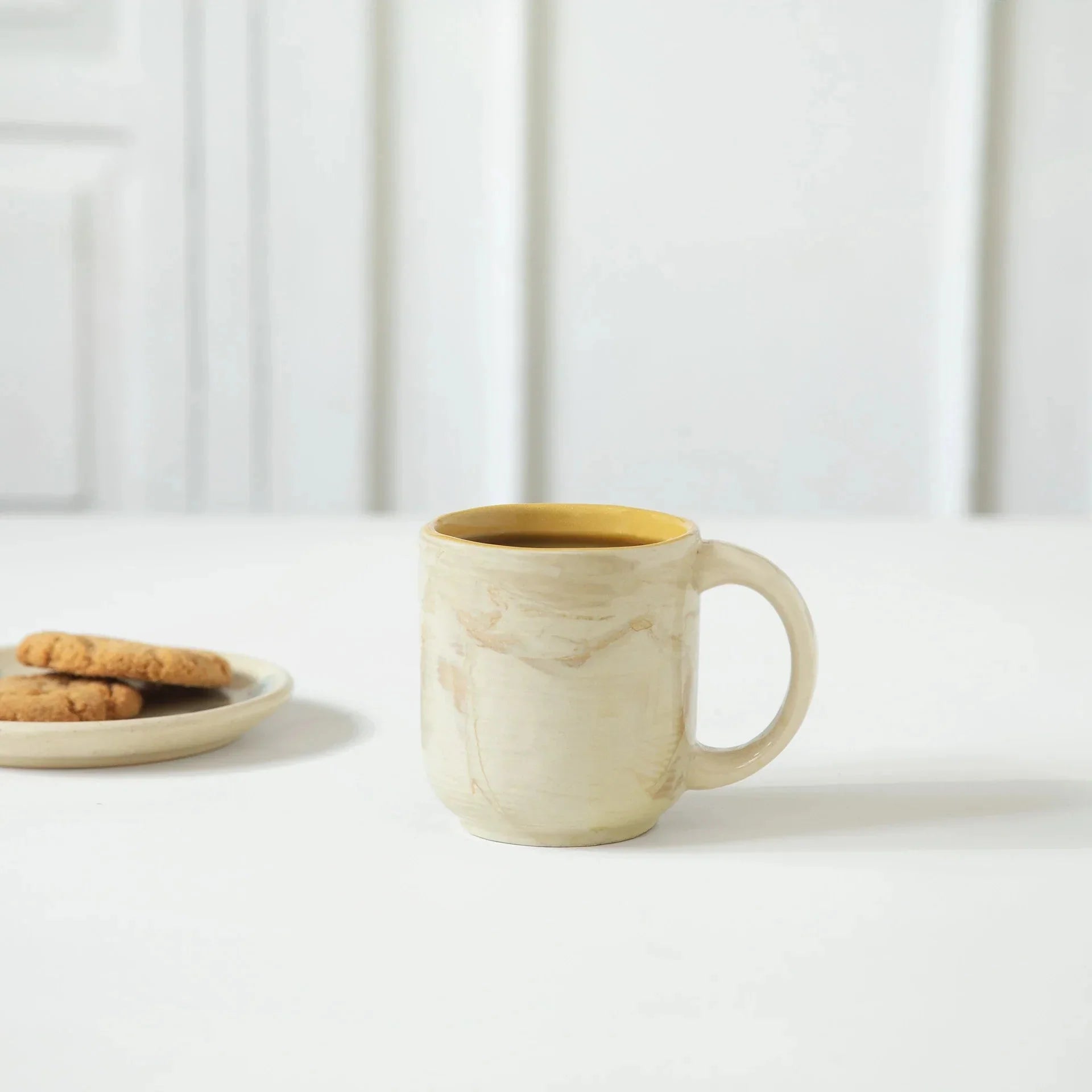 Amber Love Ceramic Mug Set of Four