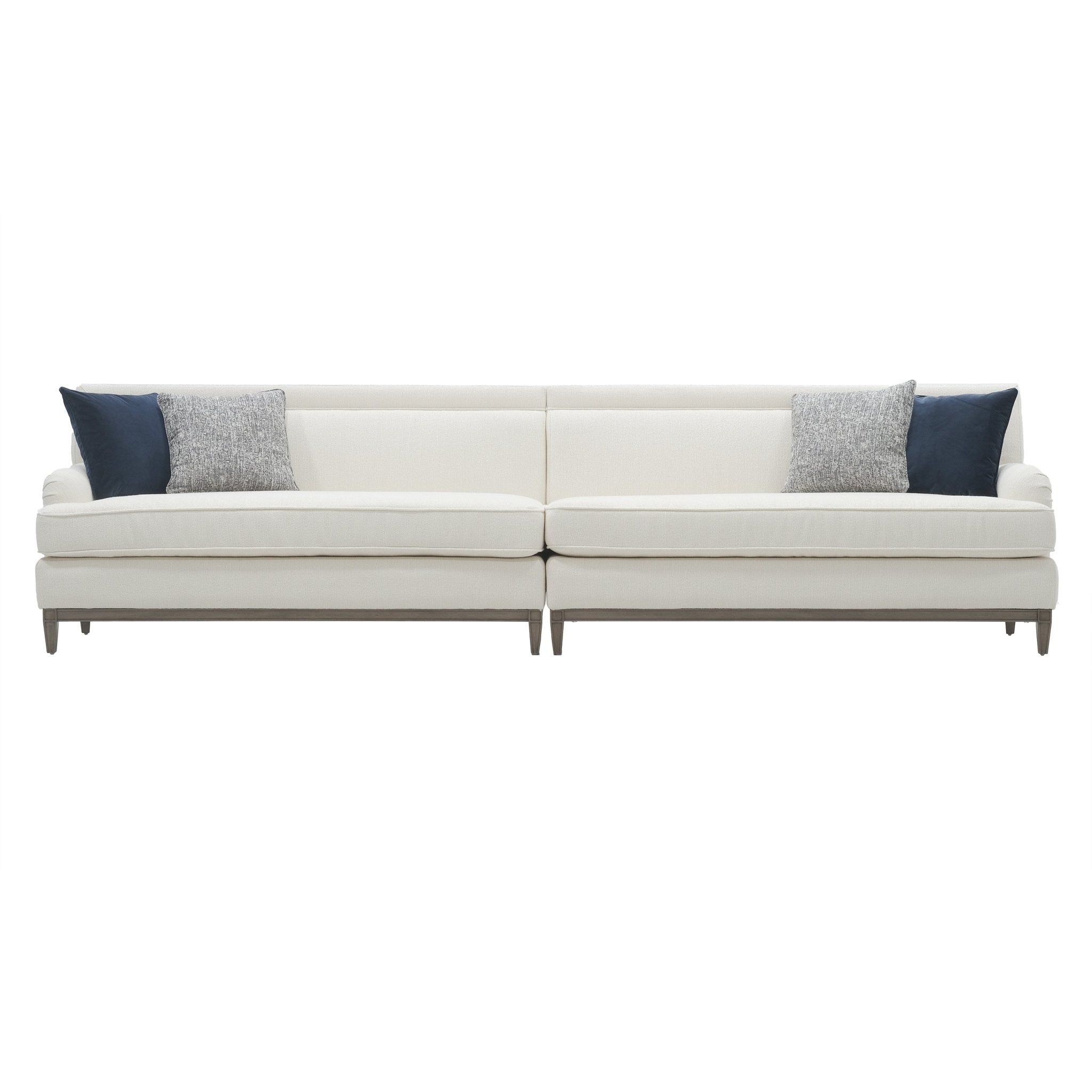 Amelia Navy 5 Seater Sofa (358cm)