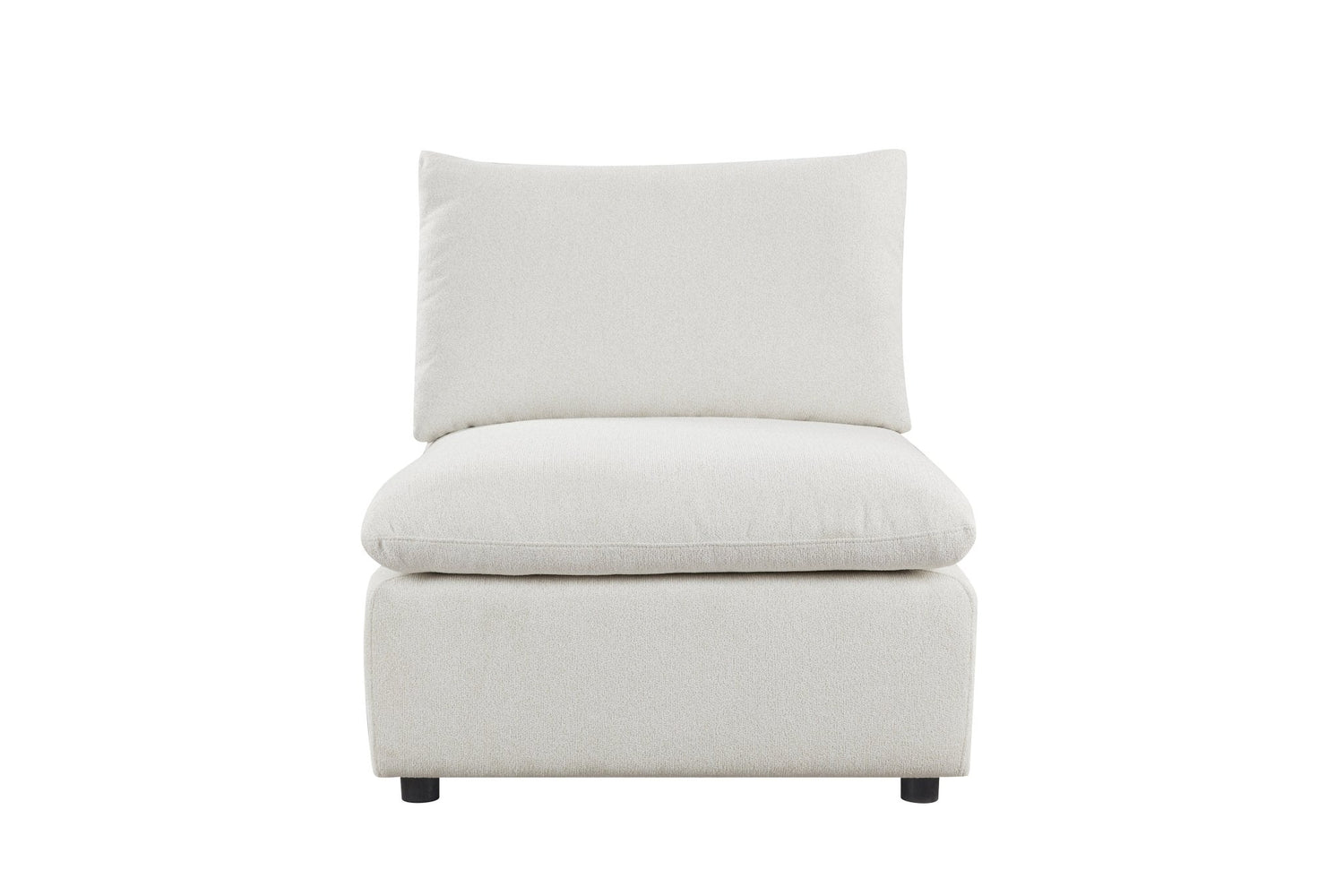 Anees Beige Armless Chair (86CM)