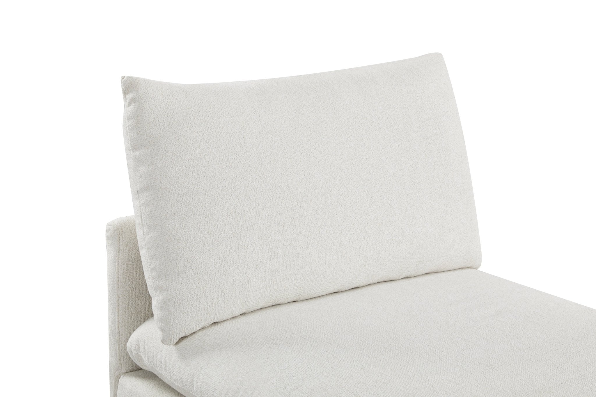 Anees Beige Armless Chair (86CM)