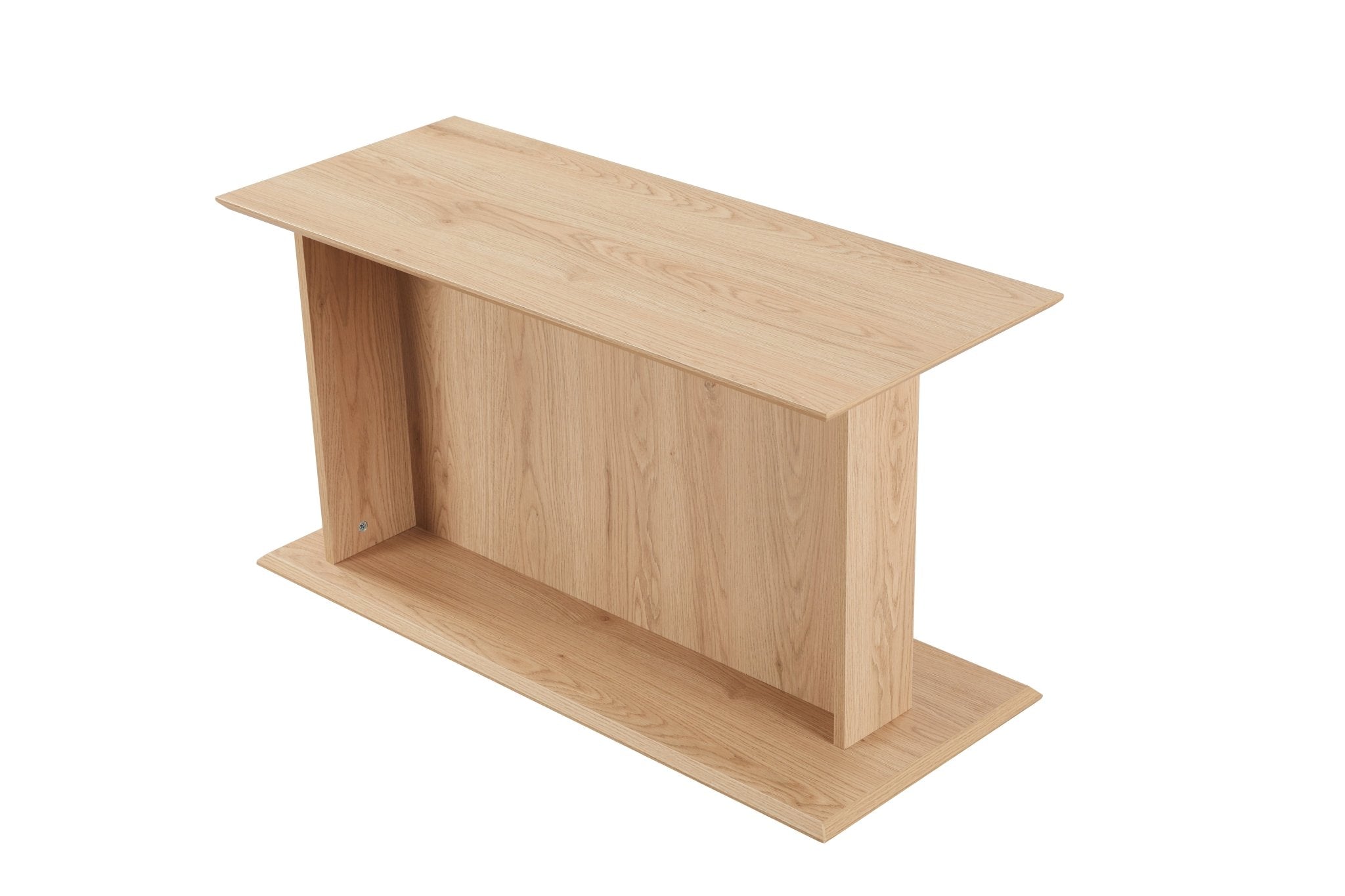 Anees Beige natual oak SOFA TABLE (39CM)