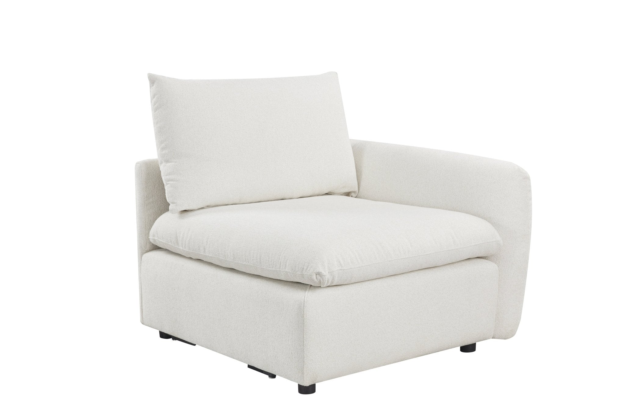 Anees Beige RAF 1 Seater (108CM)