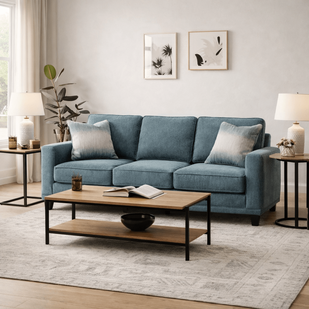 Arabella Blue Sofa