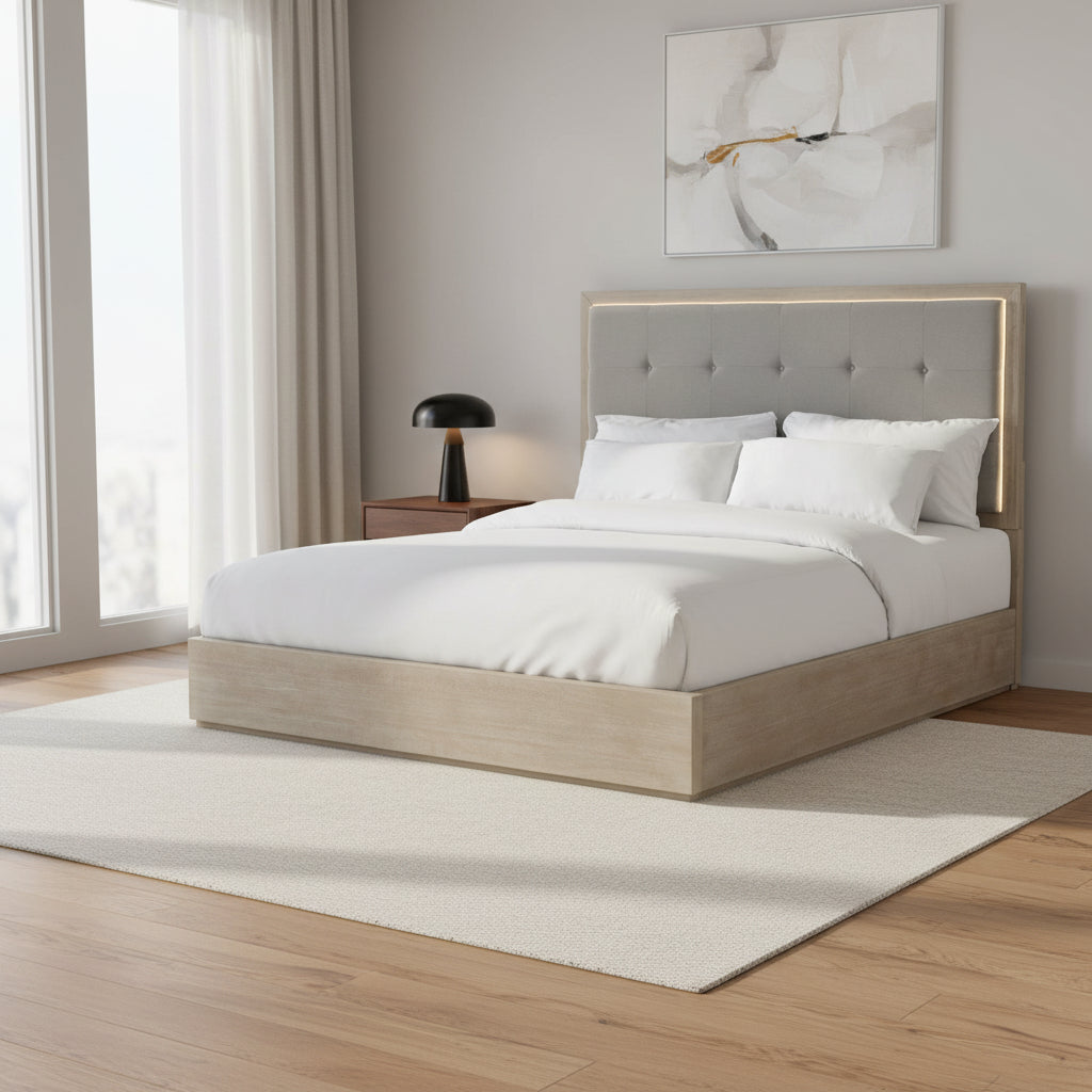 Arcadia Grey Bed