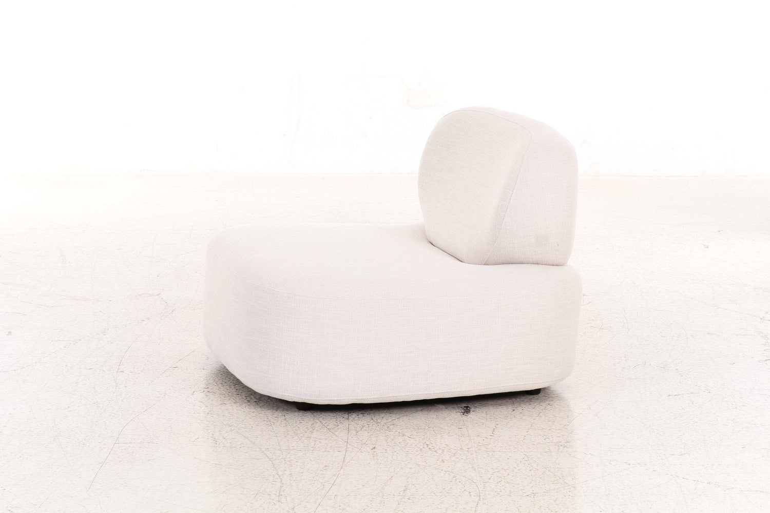Arena White Accent Chair