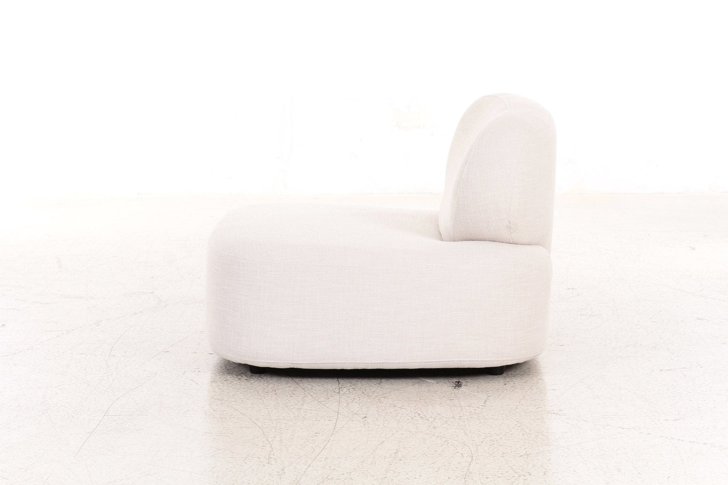 Arena White Accent Chair