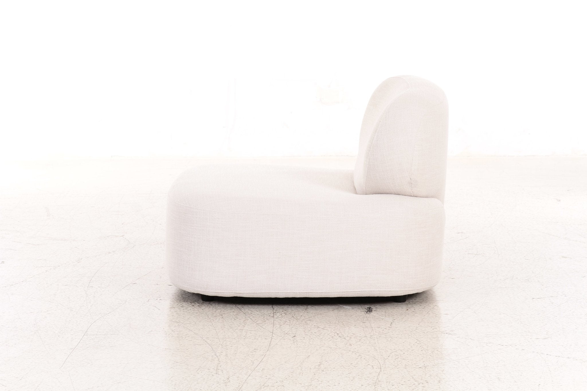 Arena White Accent Chair