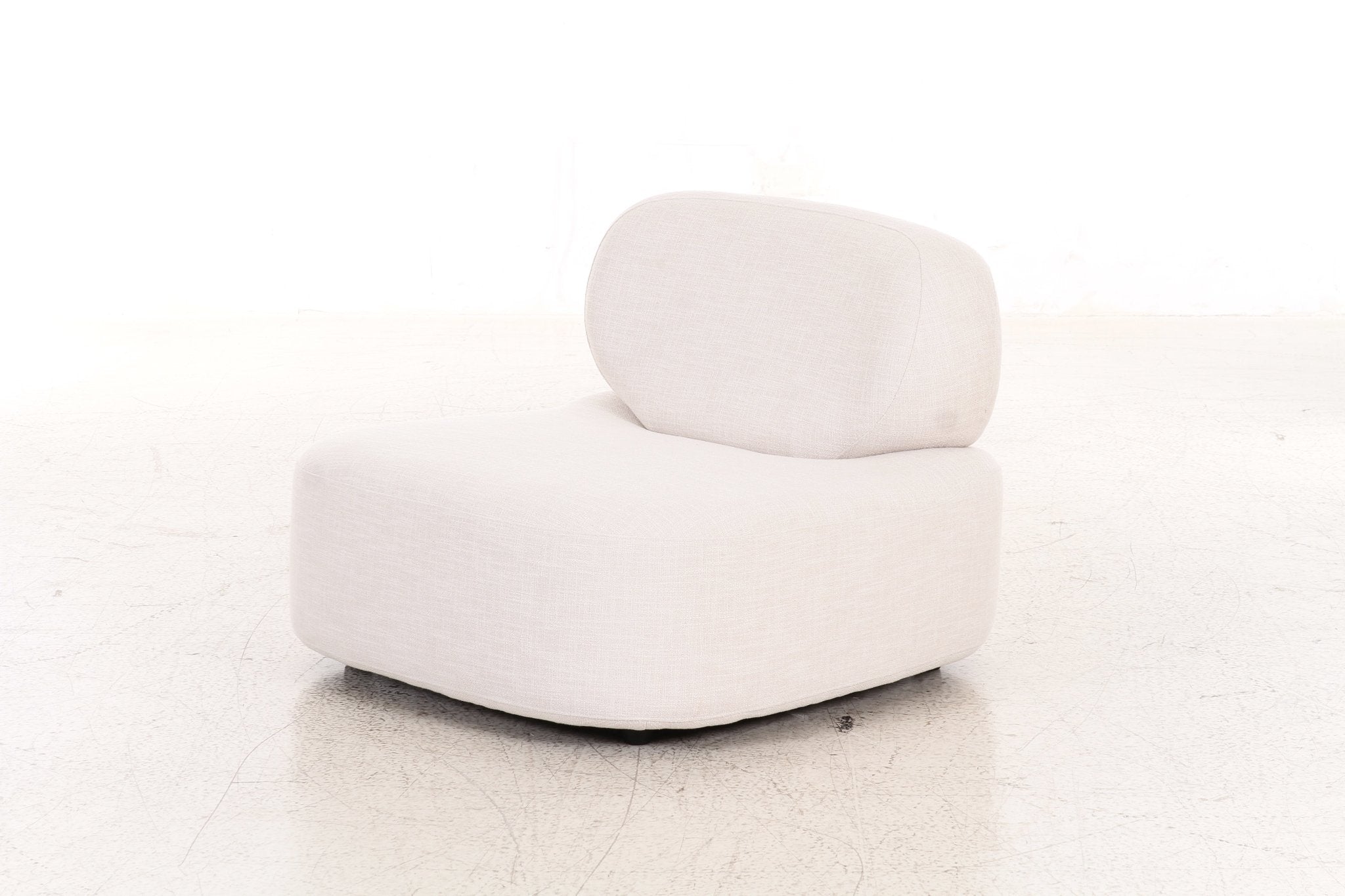 Arena White Accent Chair