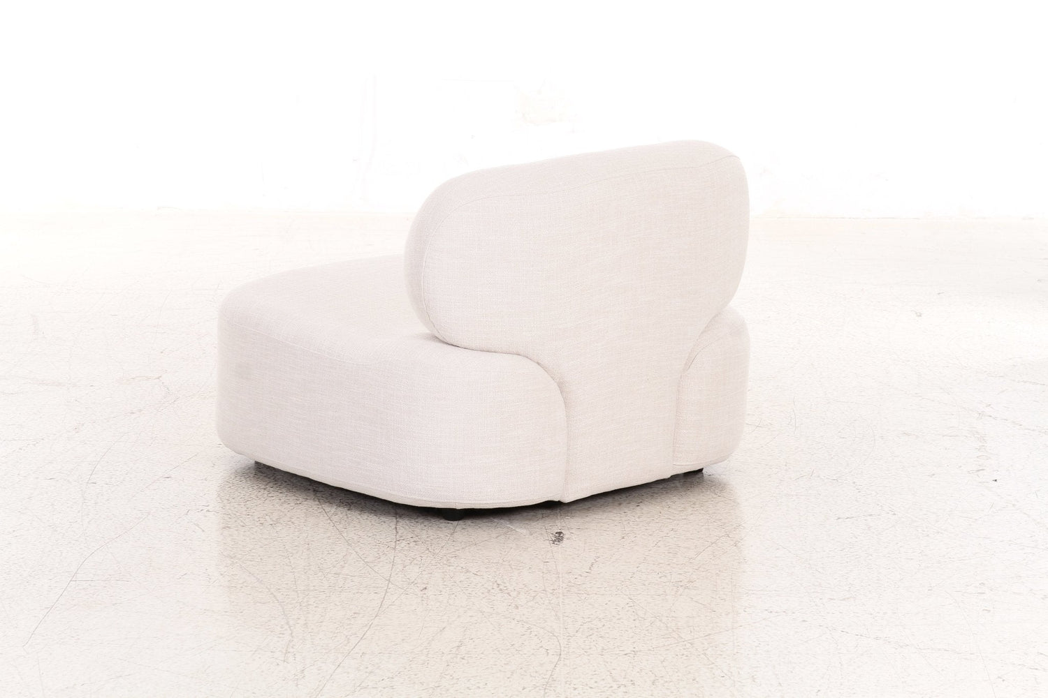 Arena White Accent Chair