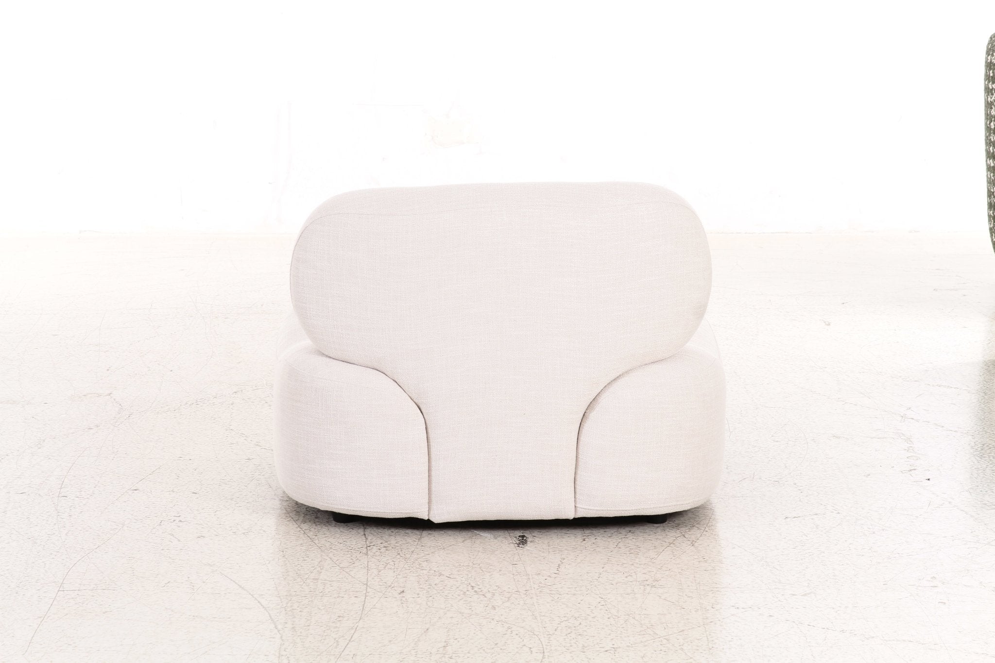Arena White Accent Chair