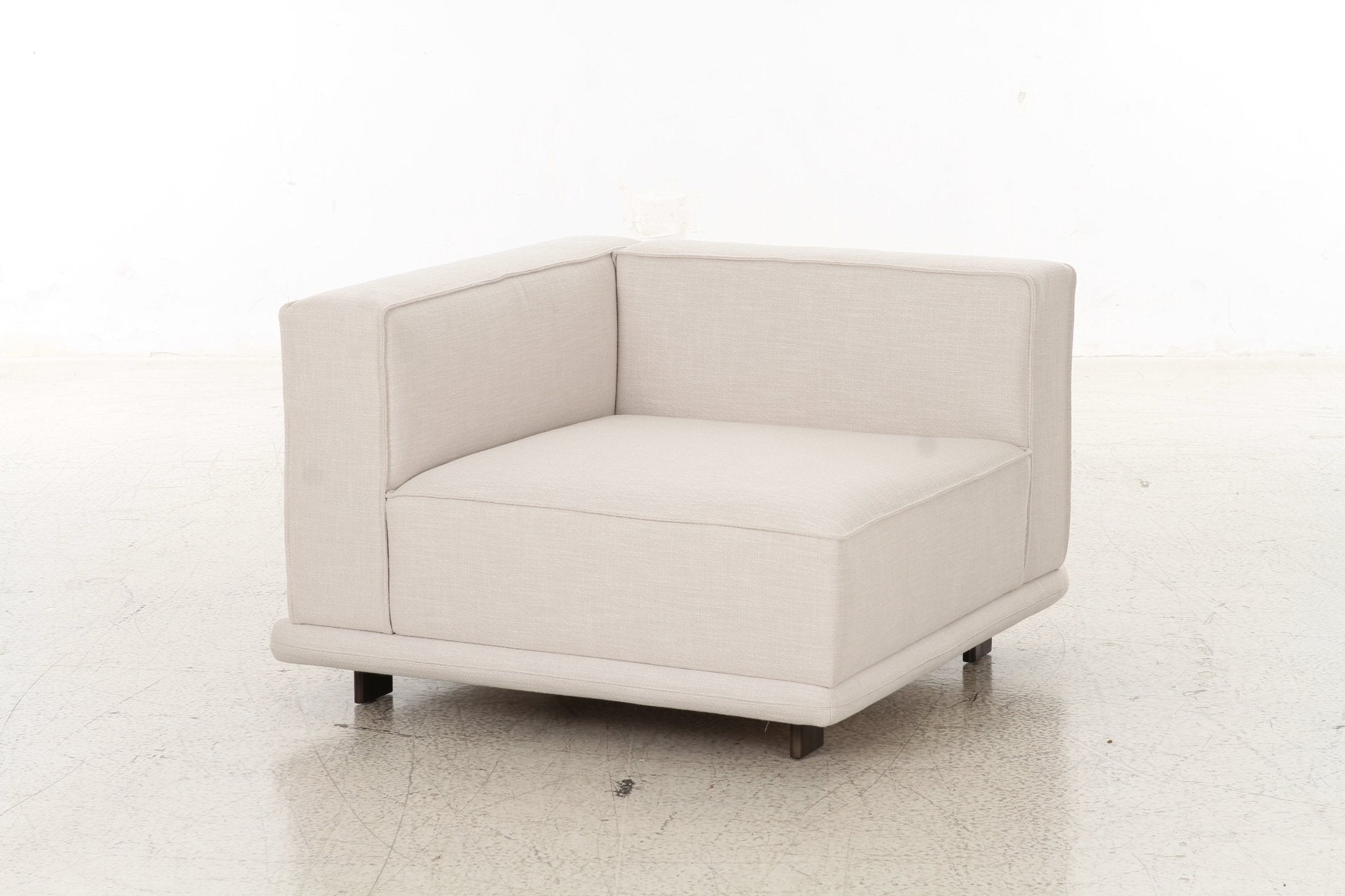 Arena White Corner sofa