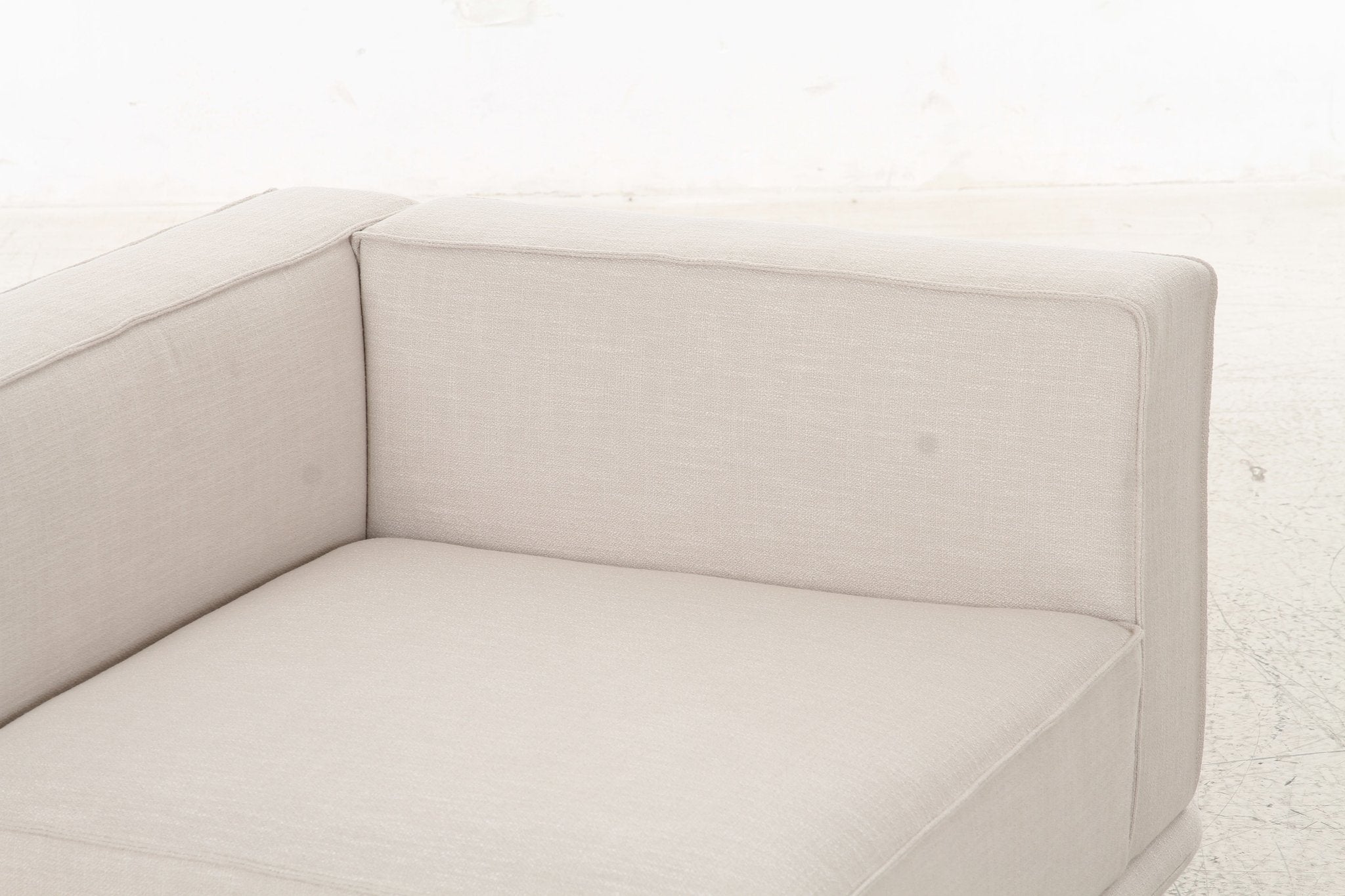 Arena White Corner sofa