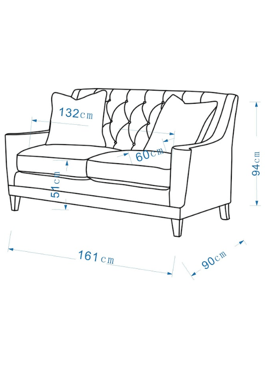 Aria Beige Loveseat
