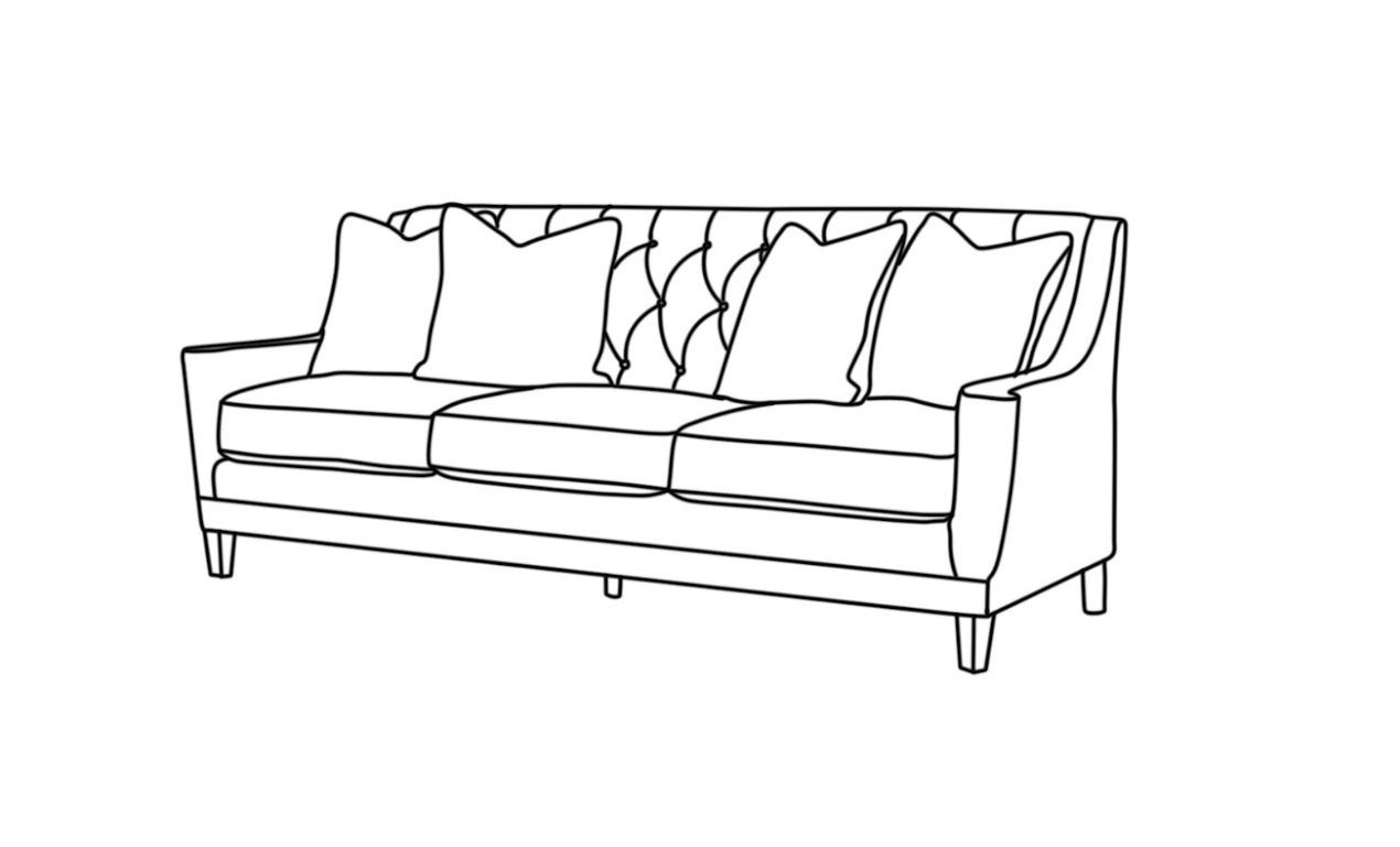 Aria Beige Sofa