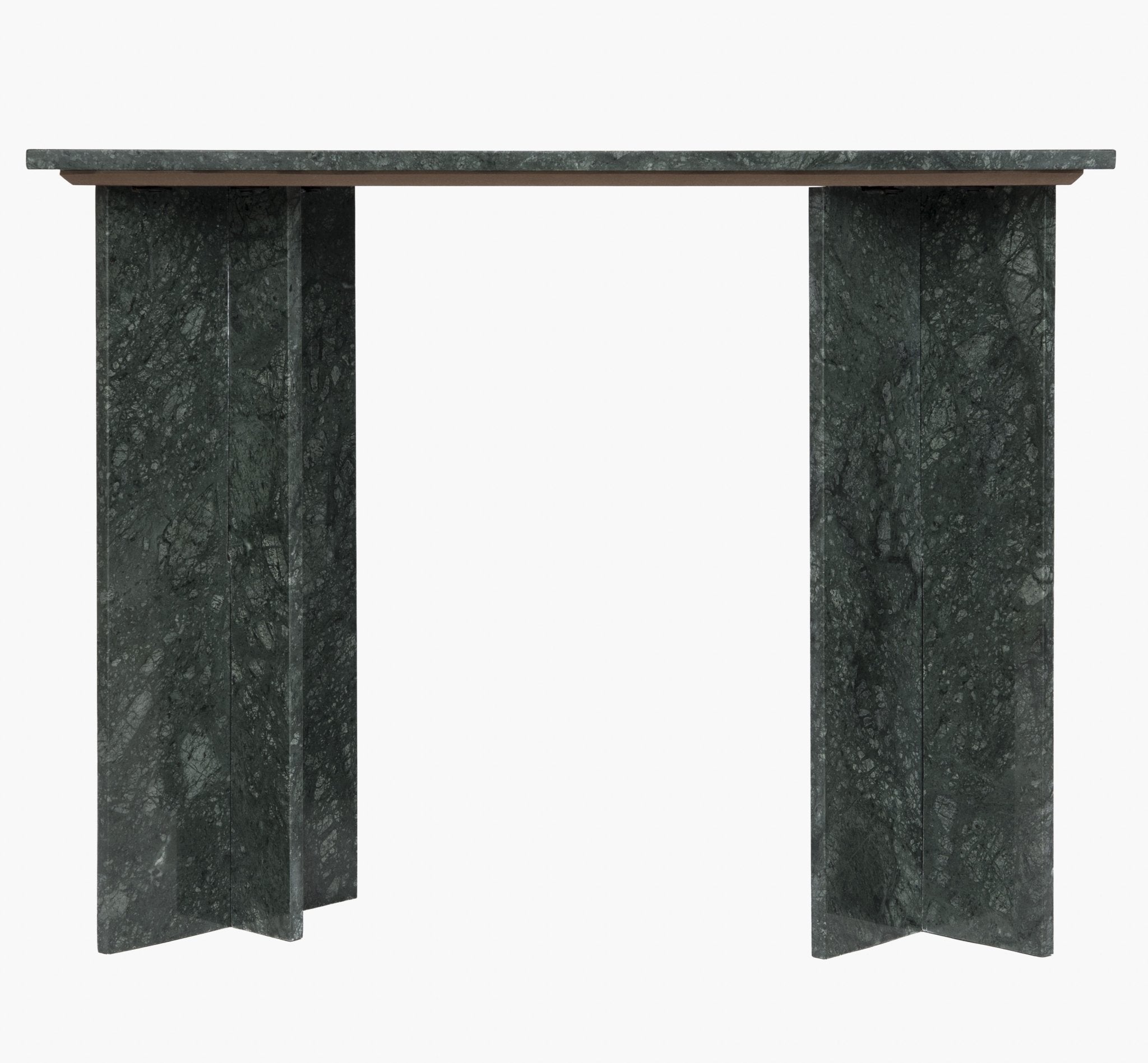 Atrium Green Marble Console Table