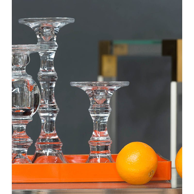 Audrey Glass Candlestick, Tall