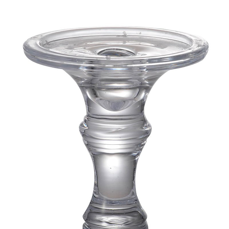 Audrey Glass Candlestick, Tall
