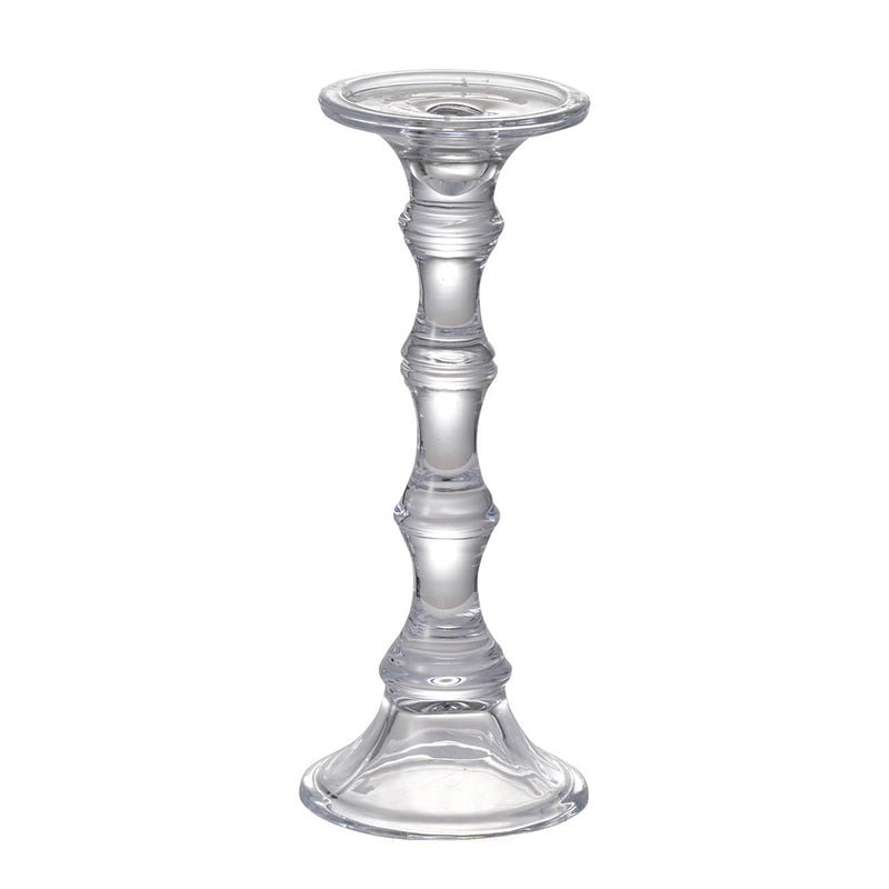 Audrey Glass Candlestick, Tall