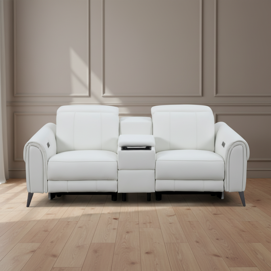 AuraLux Motion Power Loveseat